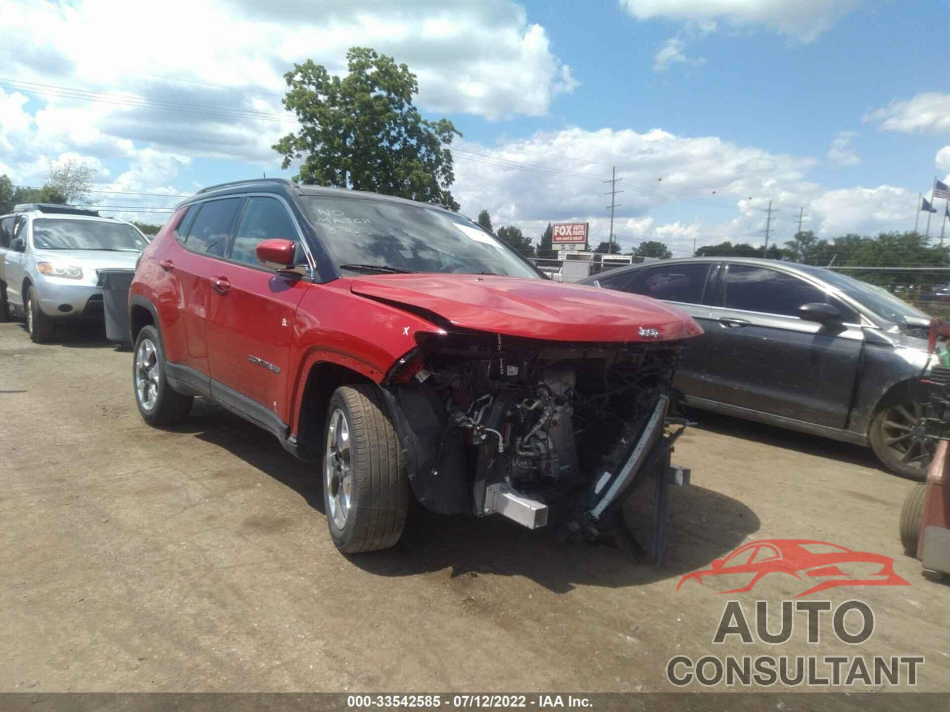 JEEP COMPASS 2019 - 3C4NJDCB6KT638489