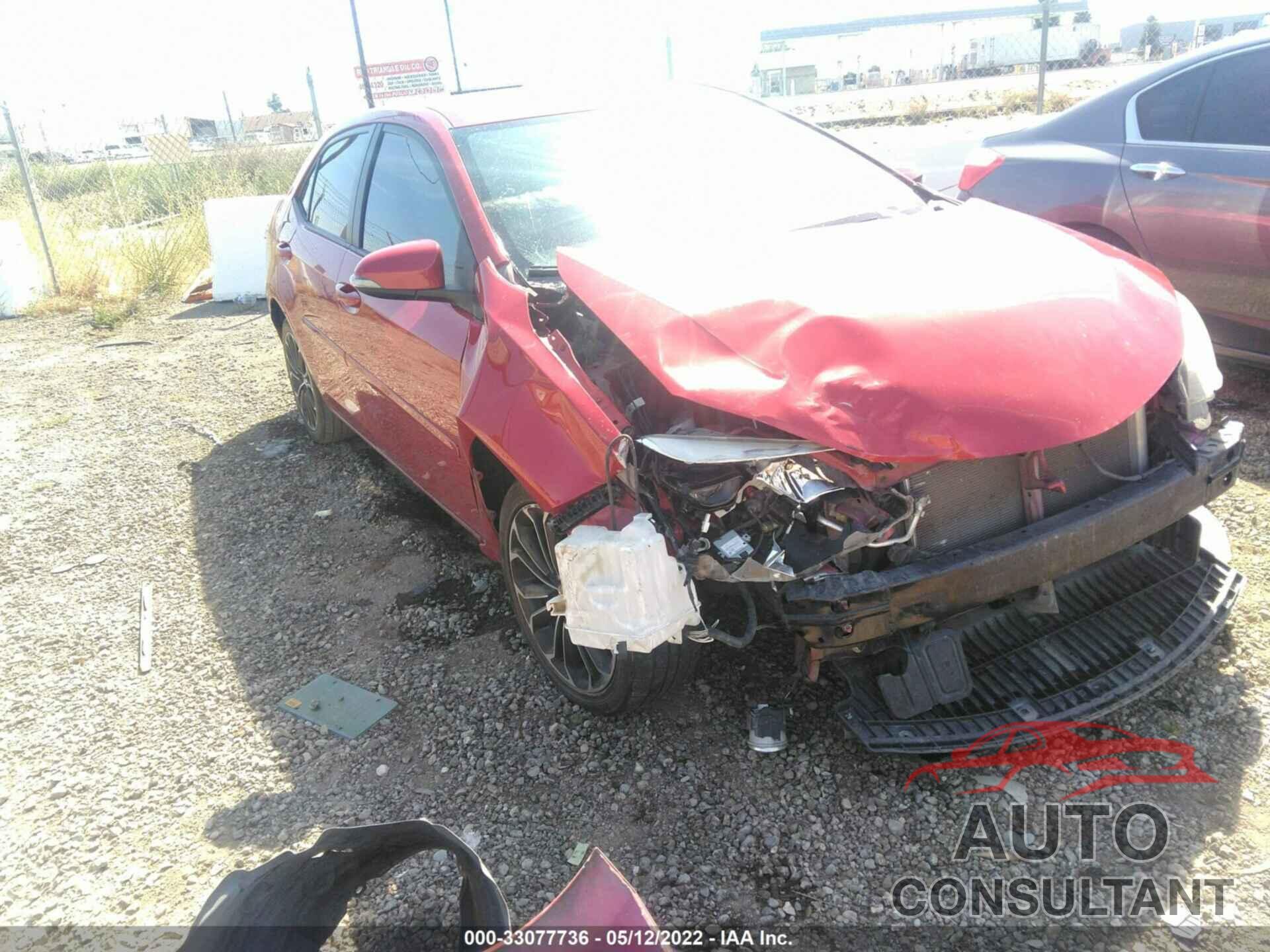 TOYOTA COROLLA 2016 - 5YFBURHE2GP566517