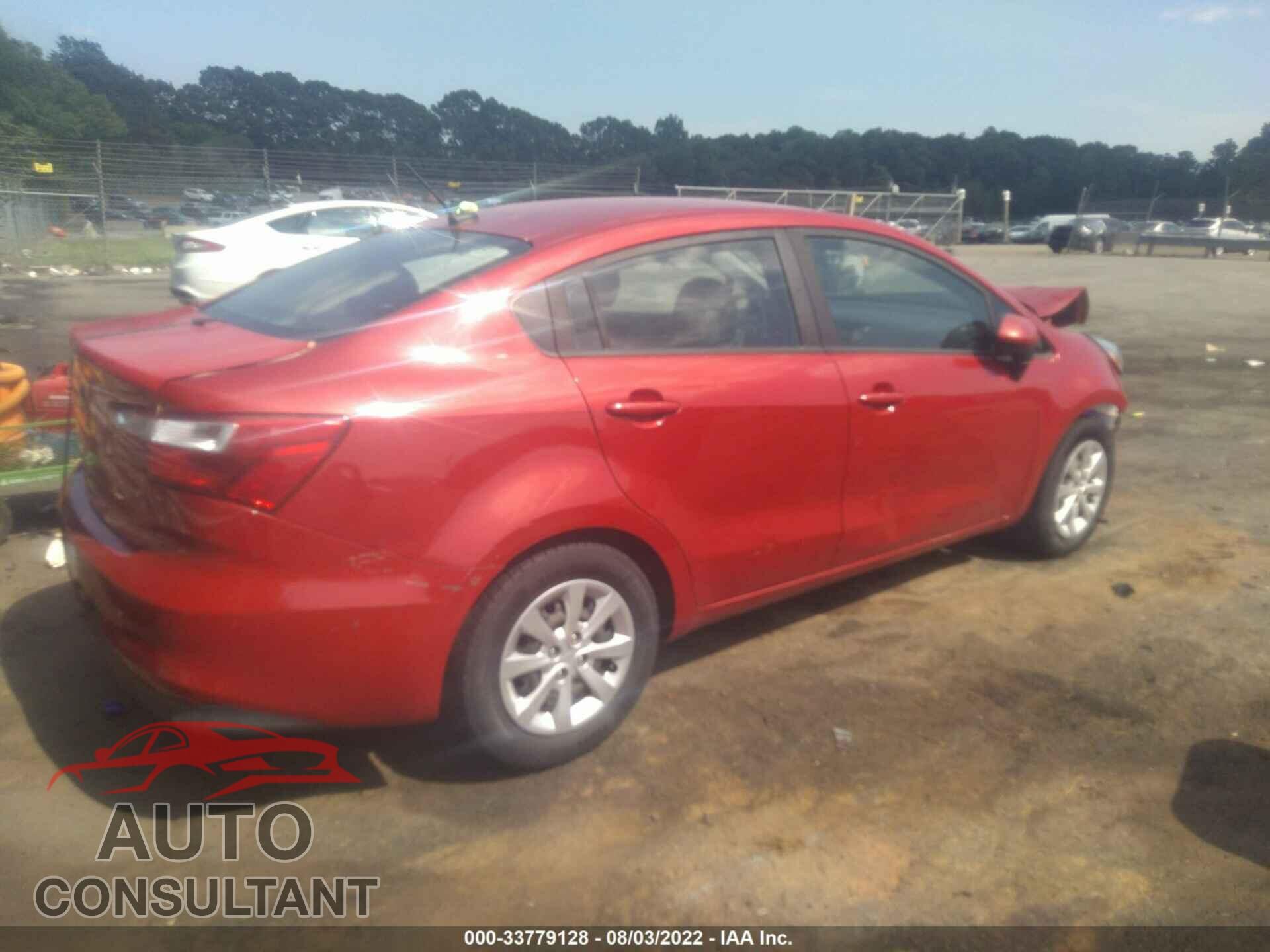 KIA RIO 2017 - KNADM4A3XH6021918