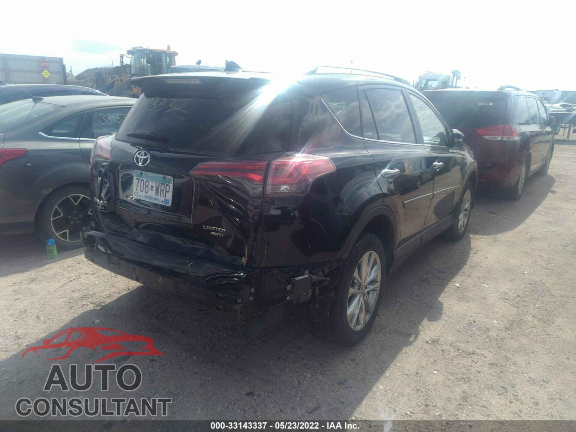 TOYOTA RAV4 2017 - 2T3DFREV5HW591815