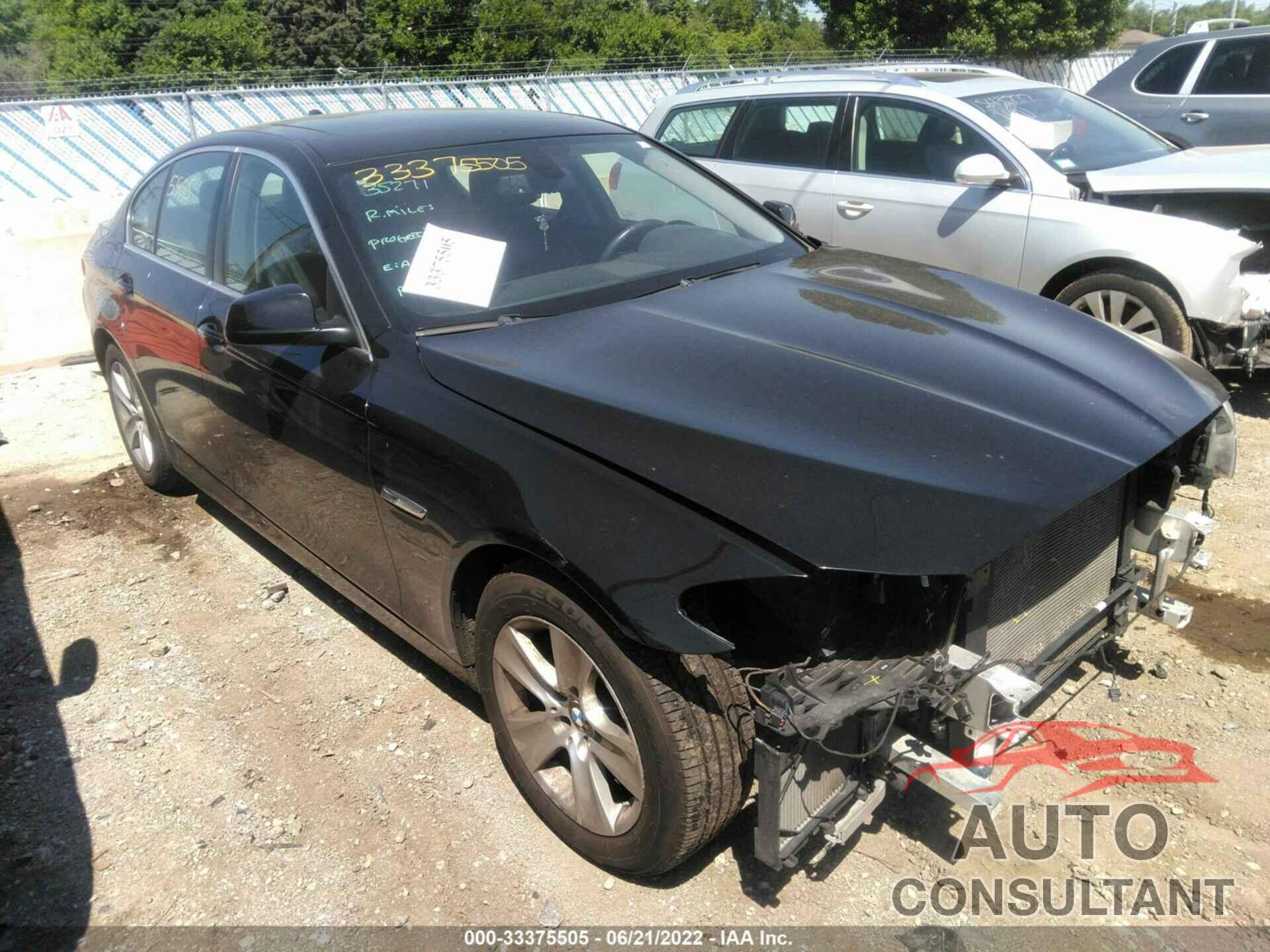 BMW 5 SERIES 2013 - WBAXG5C54DDY36677