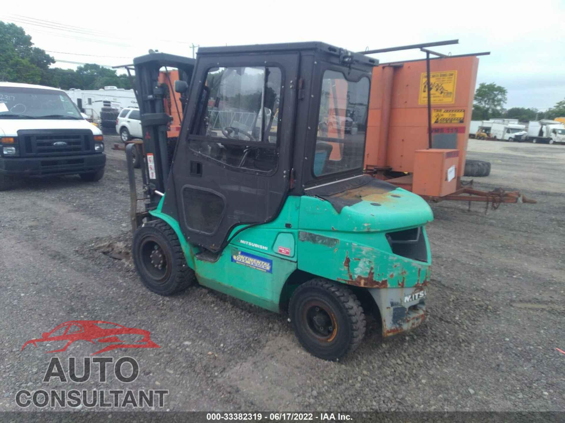 MITSUBISHI FORKLIFT 2016 - AF14E30454       