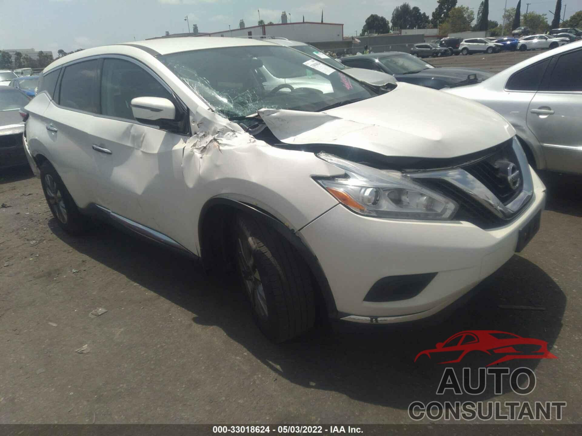 NISSAN MURANO 2016 - 5N1AZ2MG3GN161397