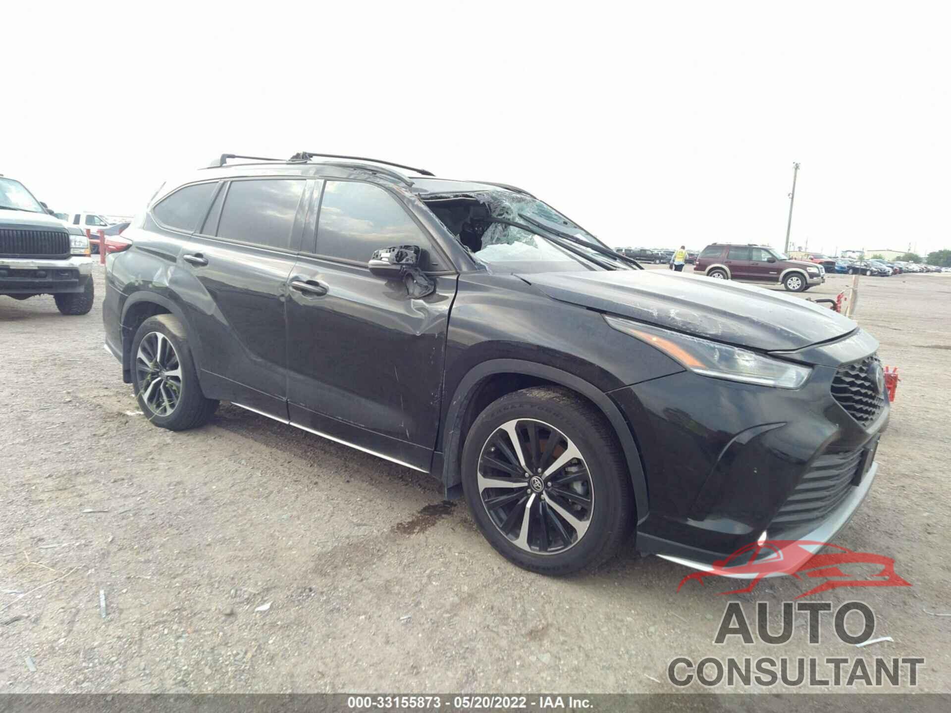TOYOTA HIGHLANDER 2021 - 5TDLZRAH3MS067061