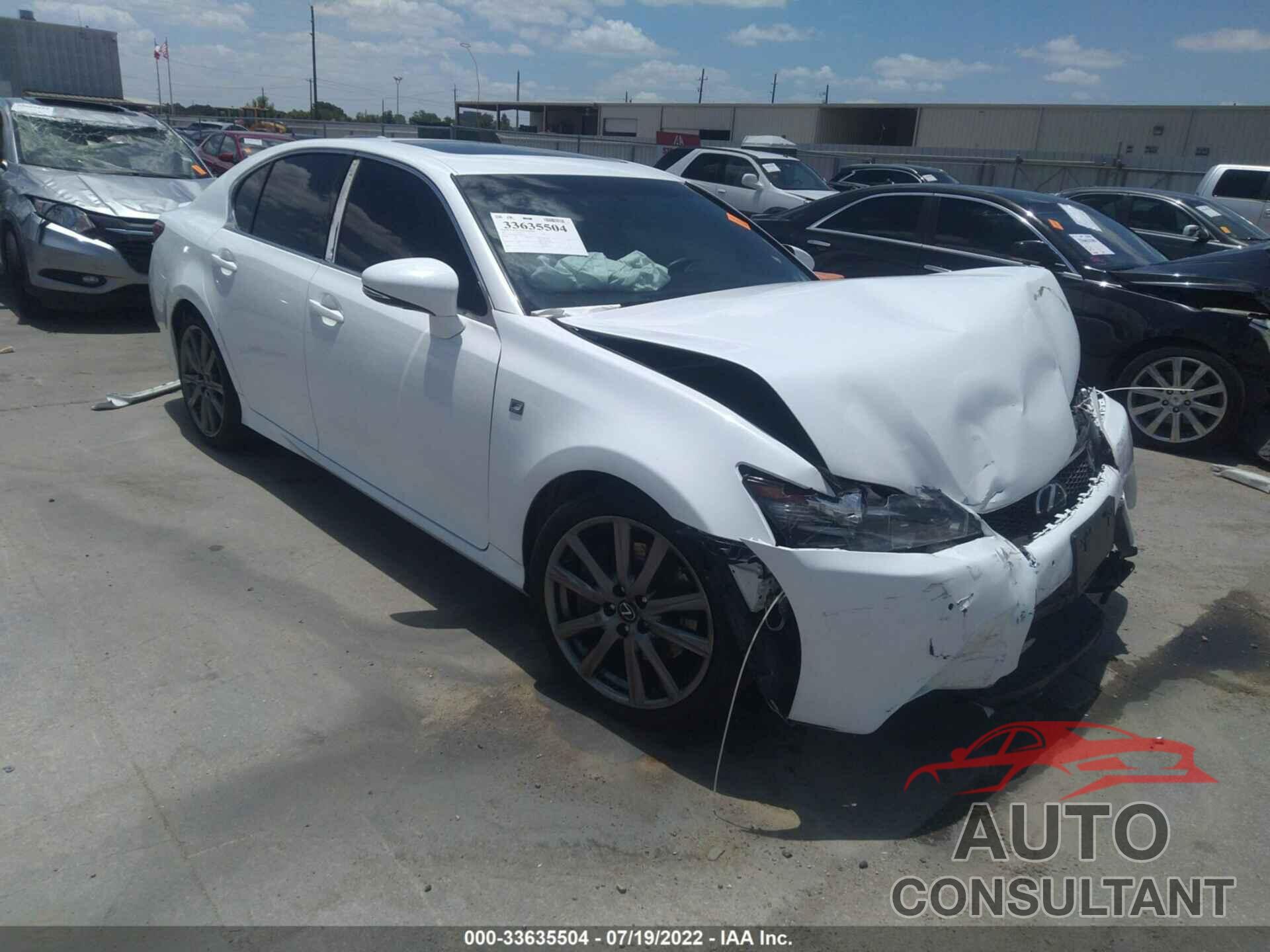 LEXUS GS 350 2015 - JTHBE1BL0FA019317