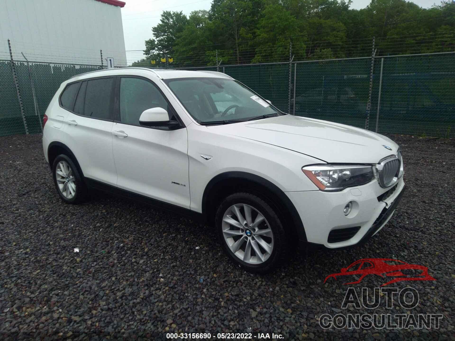 BMW X3 2017 - 5UXWX9C36H0T24628