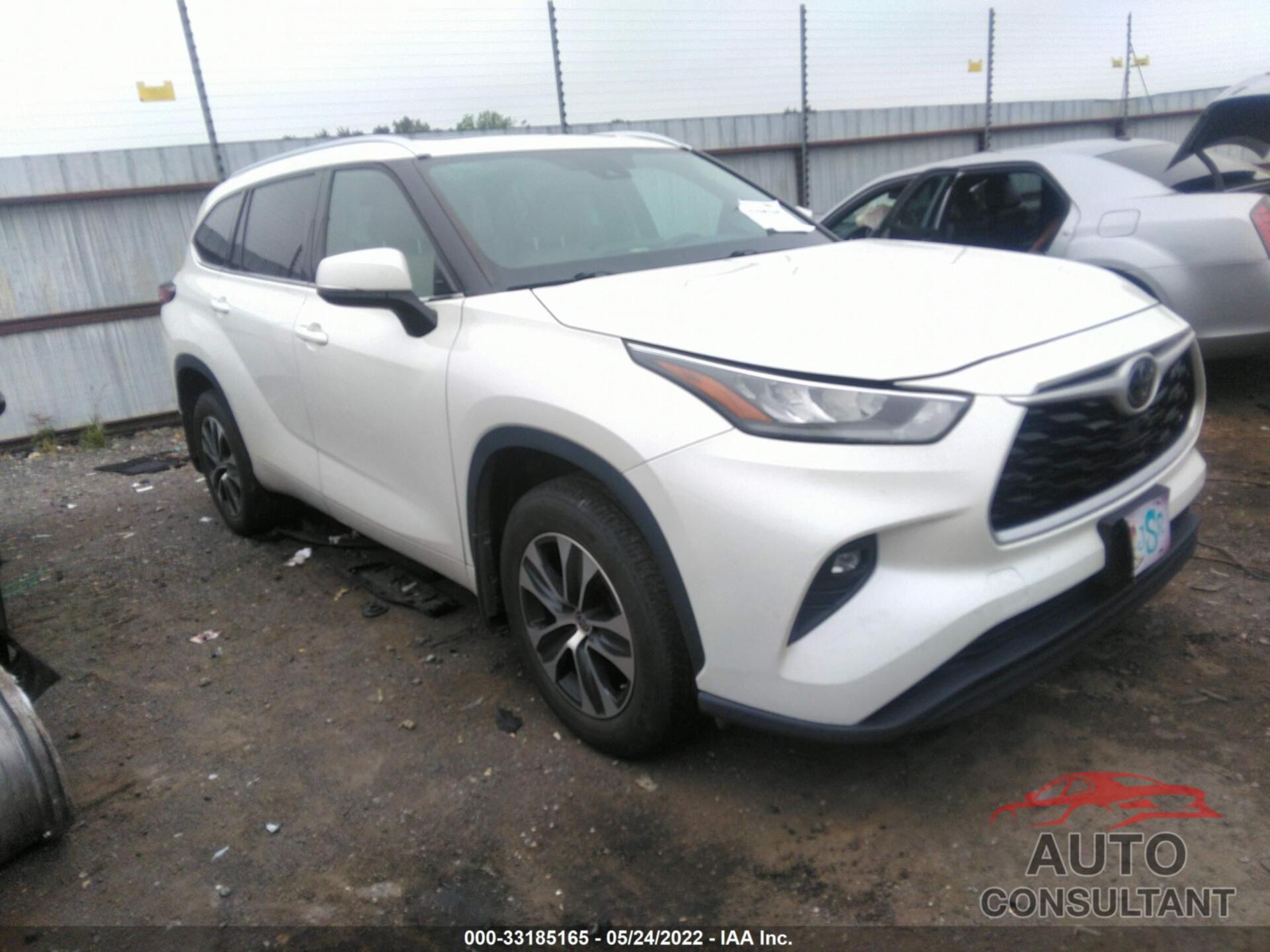 TOYOTA HIGHLANDER 2020 - 5TDGZRBH1LS504411