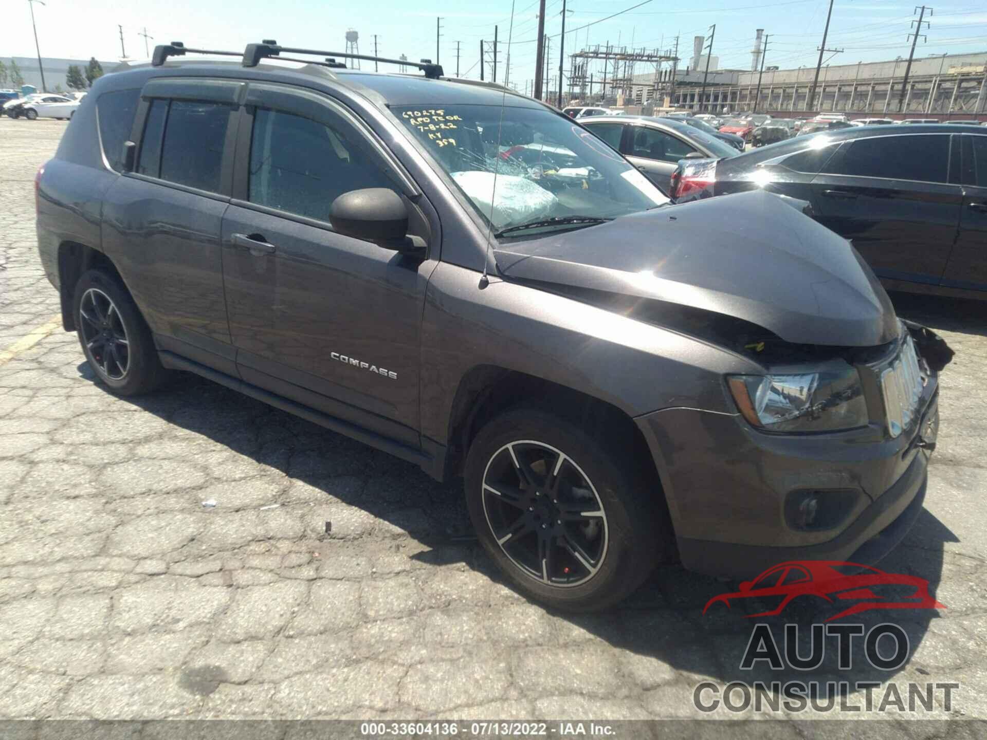 JEEP COMPASS 2016 - 1C4NJCBA0GD525783