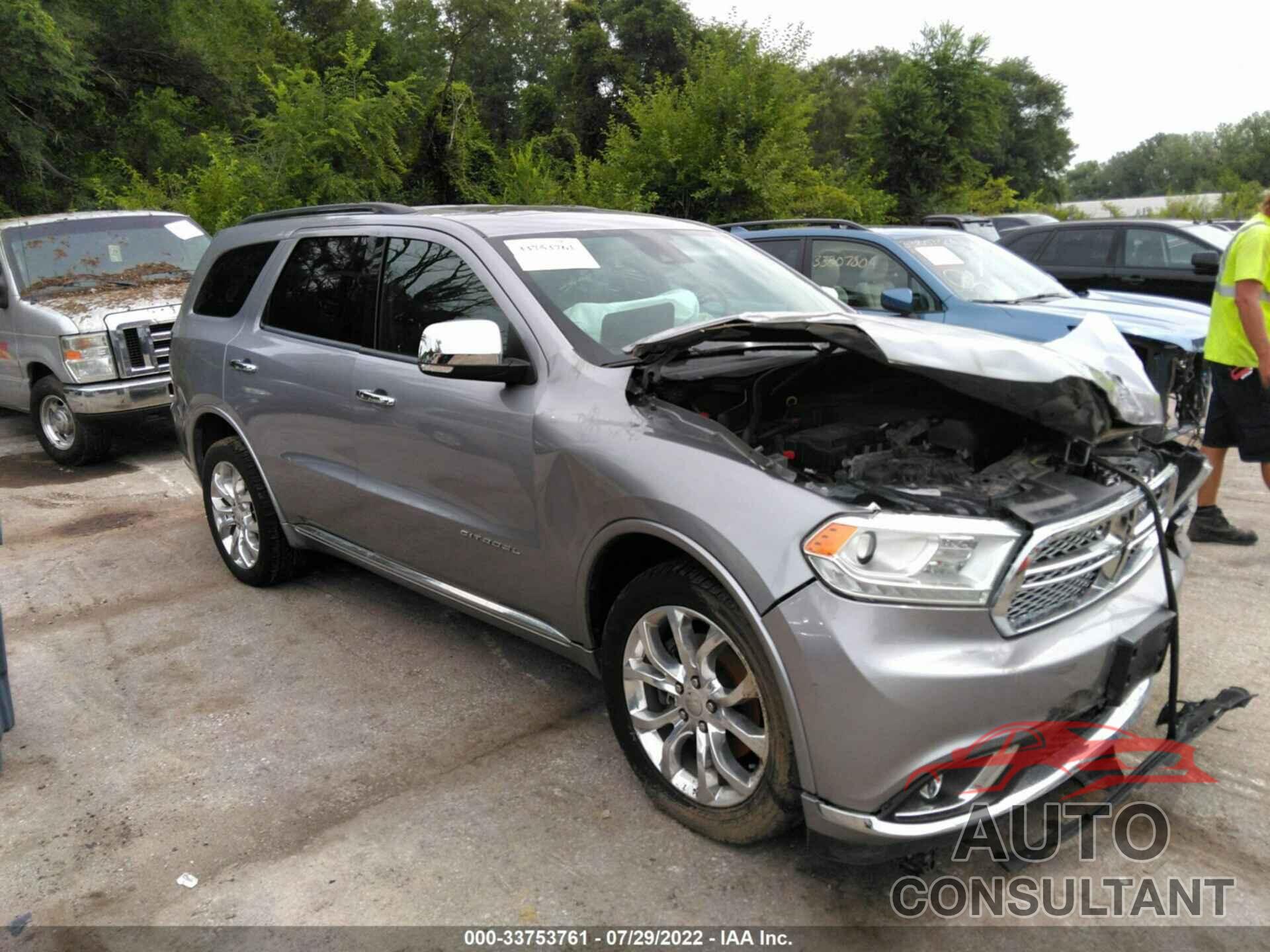 DODGE DURANGO 2017 - 1C4RDJEG8HC737335