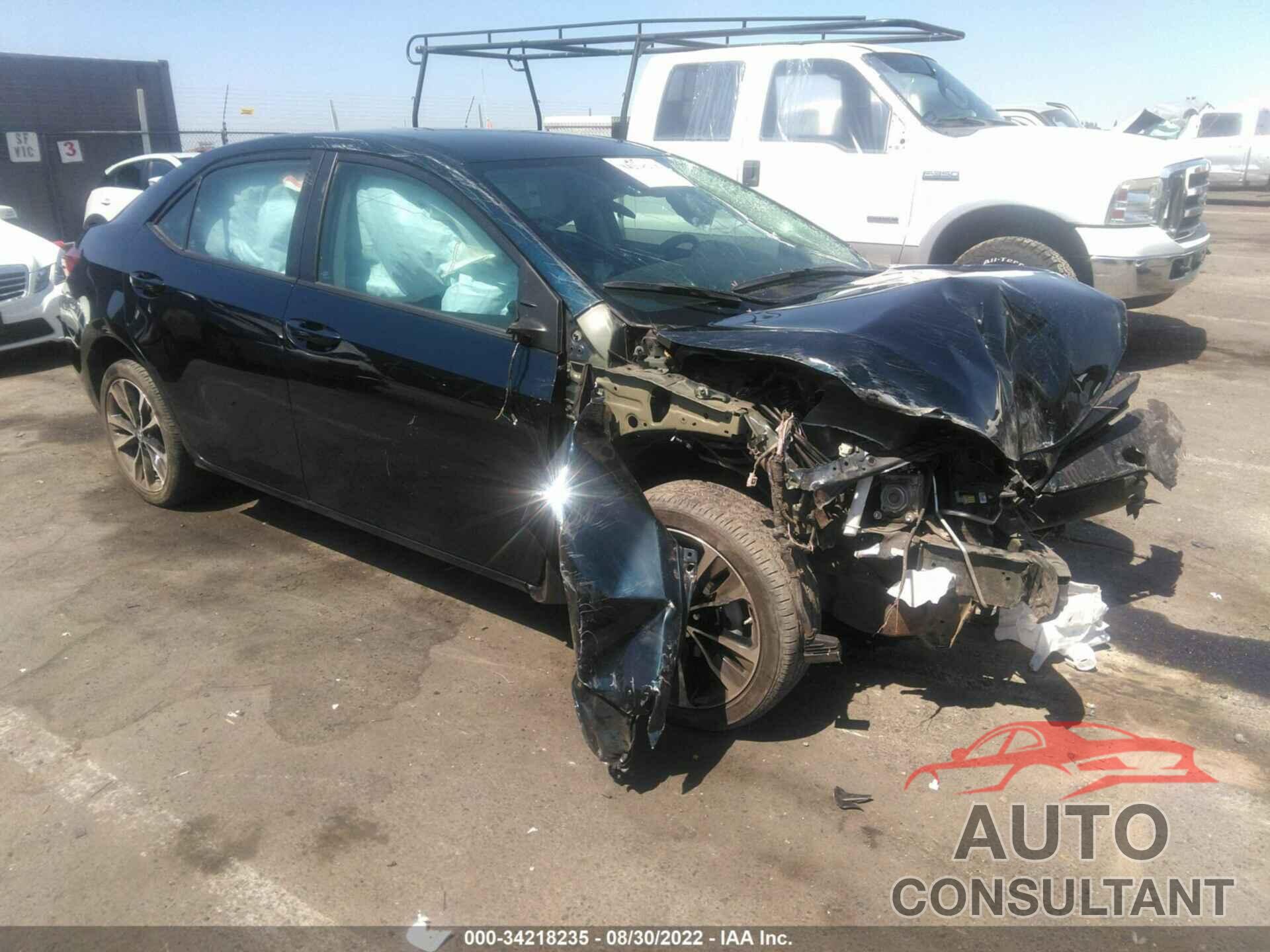 TOYOTA COROLLA 2019 - 2T1BURHE3KC195425