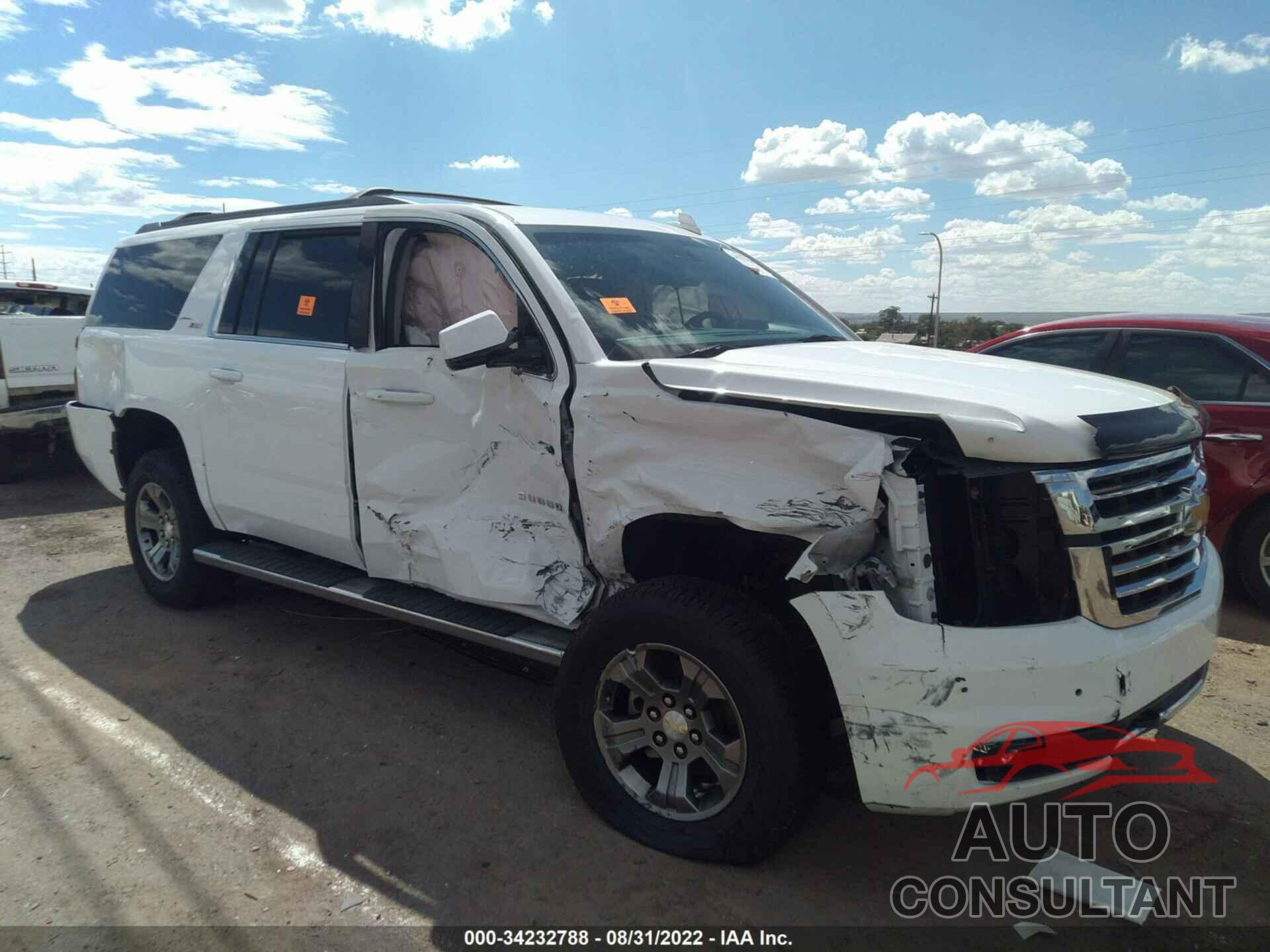 CHEVROLET SUBURBAN 2016 - 1GNSKHKCXGR274313