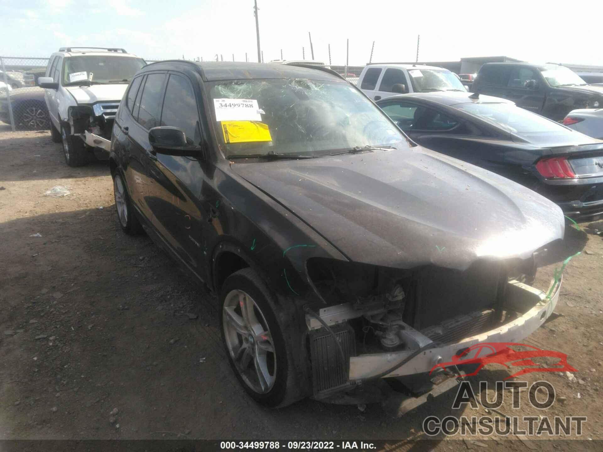 BMW X3 2012 - 5UXWX7C52CL737921