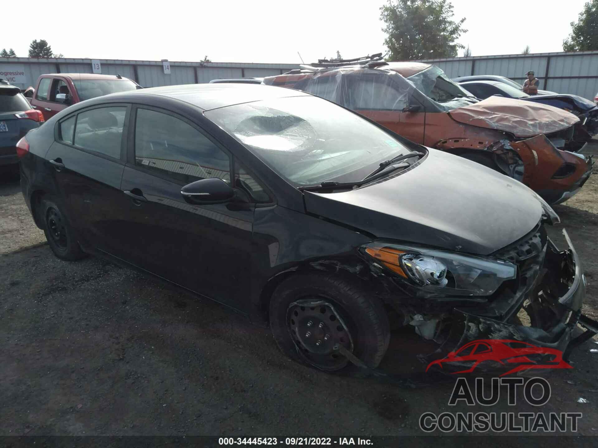 KIA FORTE 2016 - KNAFX4A68G5497406