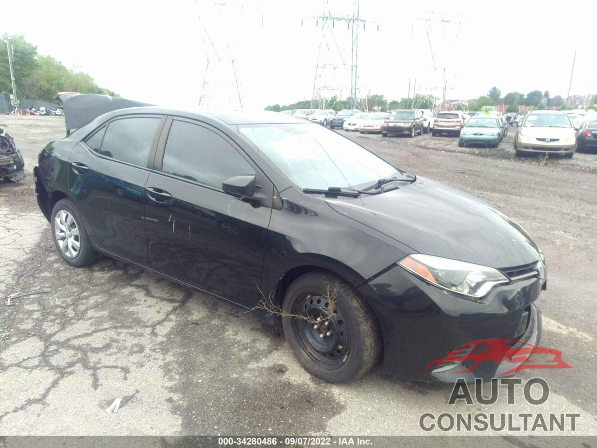 TOYOTA COROLLA 2016 - 2T1BURHE5GC657300