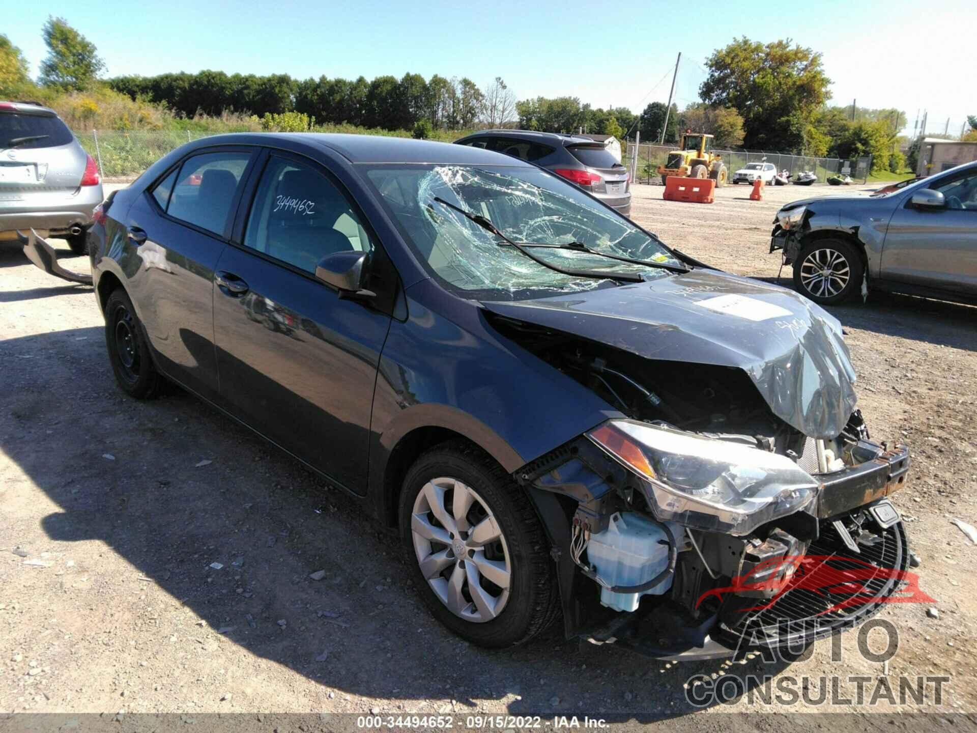 TOYOTA COROLLA 2016 - 2T1BURHEXGC638810