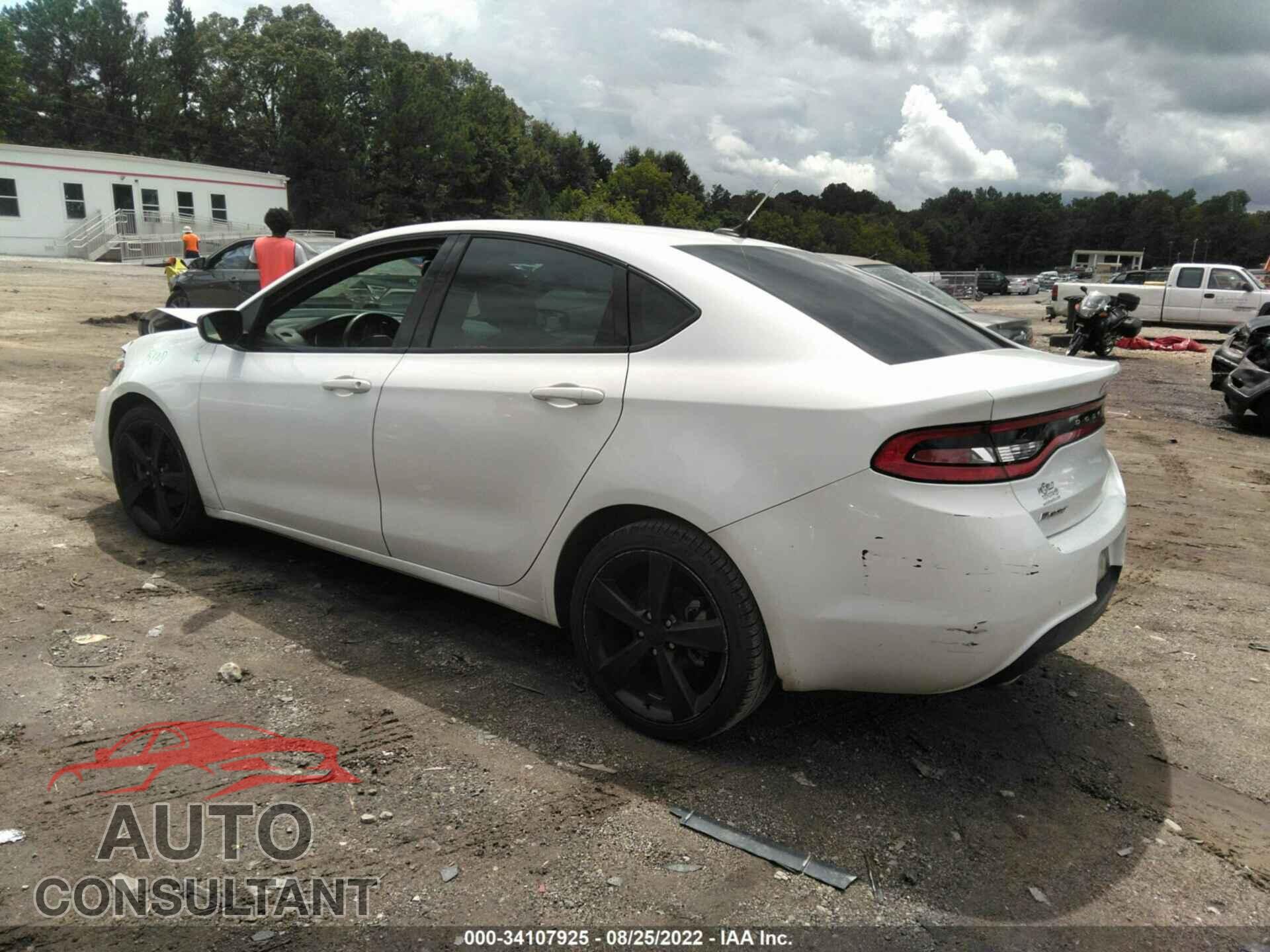 DODGE DART 2016 - 1C3CDFBB5GD624340