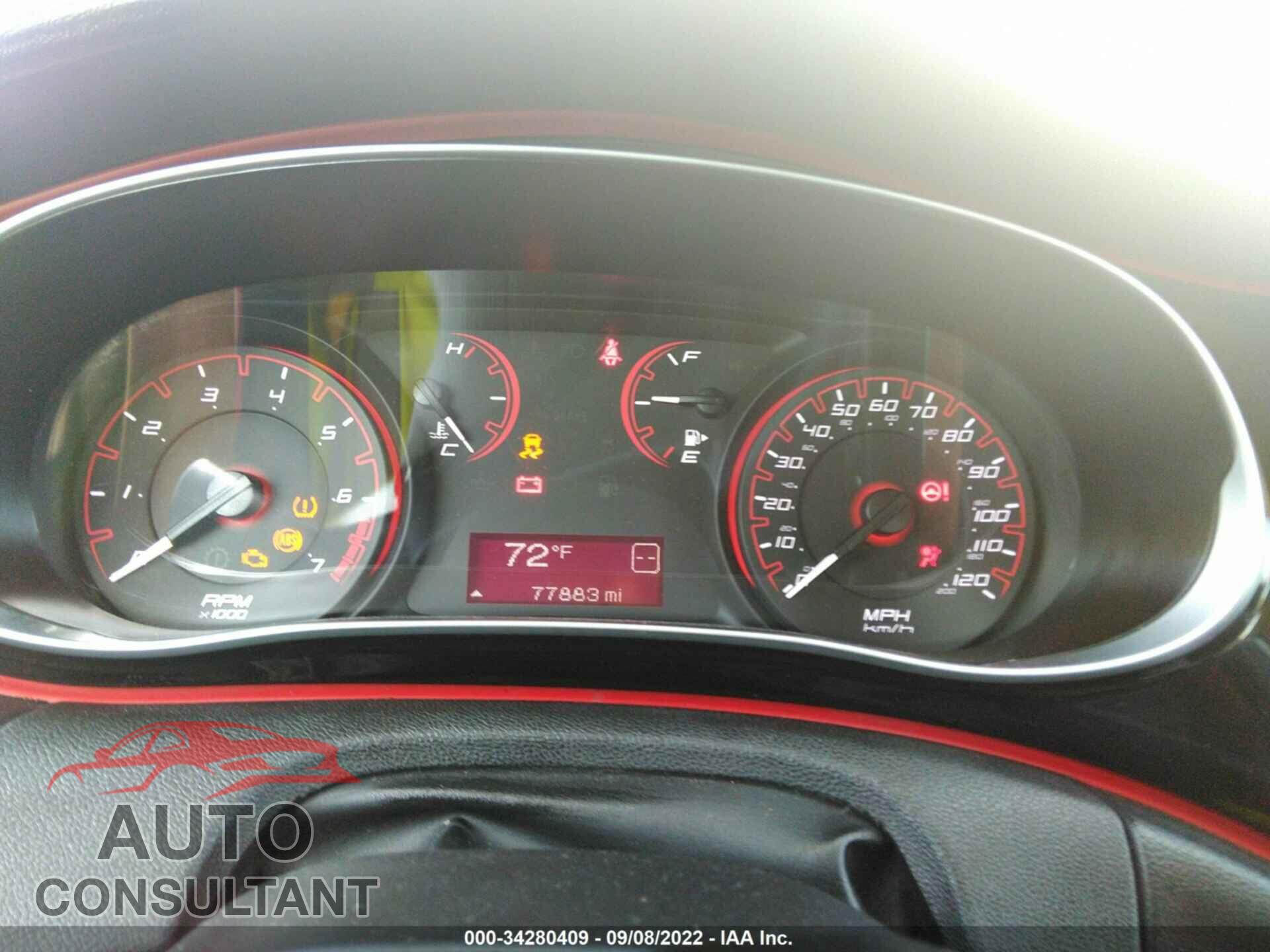 DODGE DART 2016 - 1C3CDFAAXGD644382