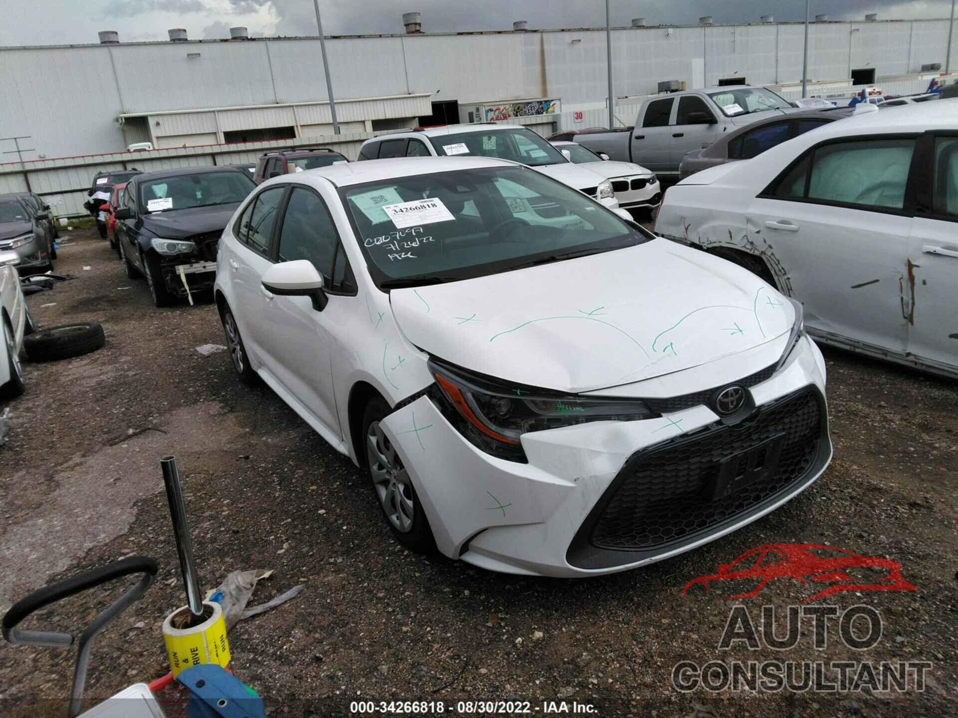 TOYOTA COROLLA 2021 - 5YFEPMAE7MP186182