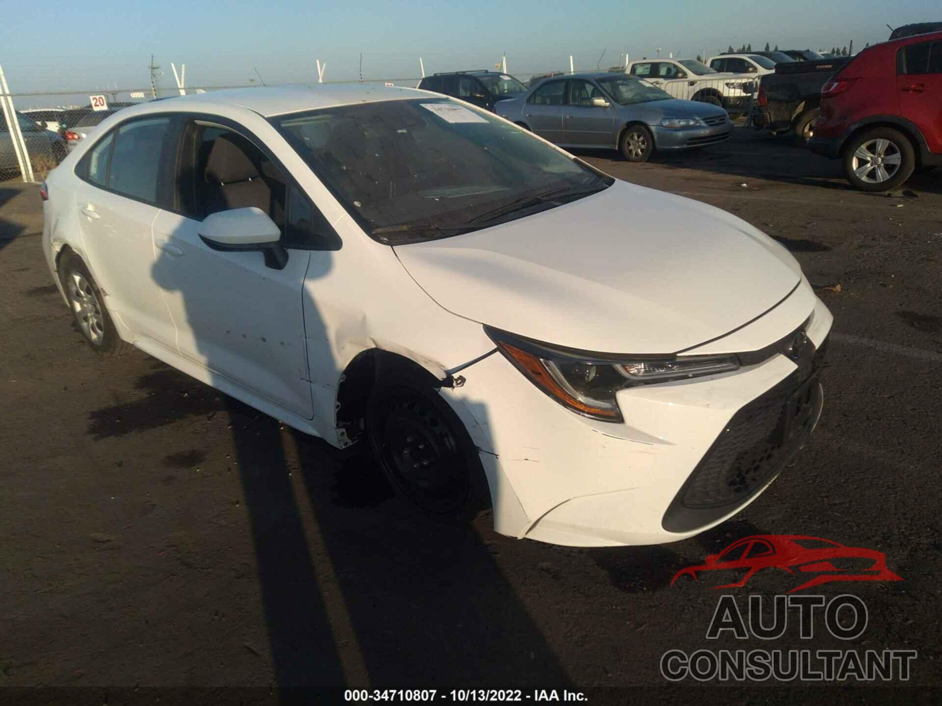 TOYOTA COROLLA 2021 - 5YFEPMAE9MP243112
