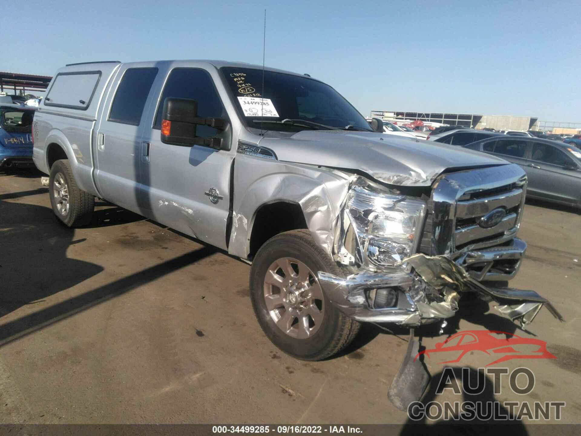 FORD SUPER DUTY F-250 SRW 2016 - 1FT7W2BT2GEC98516