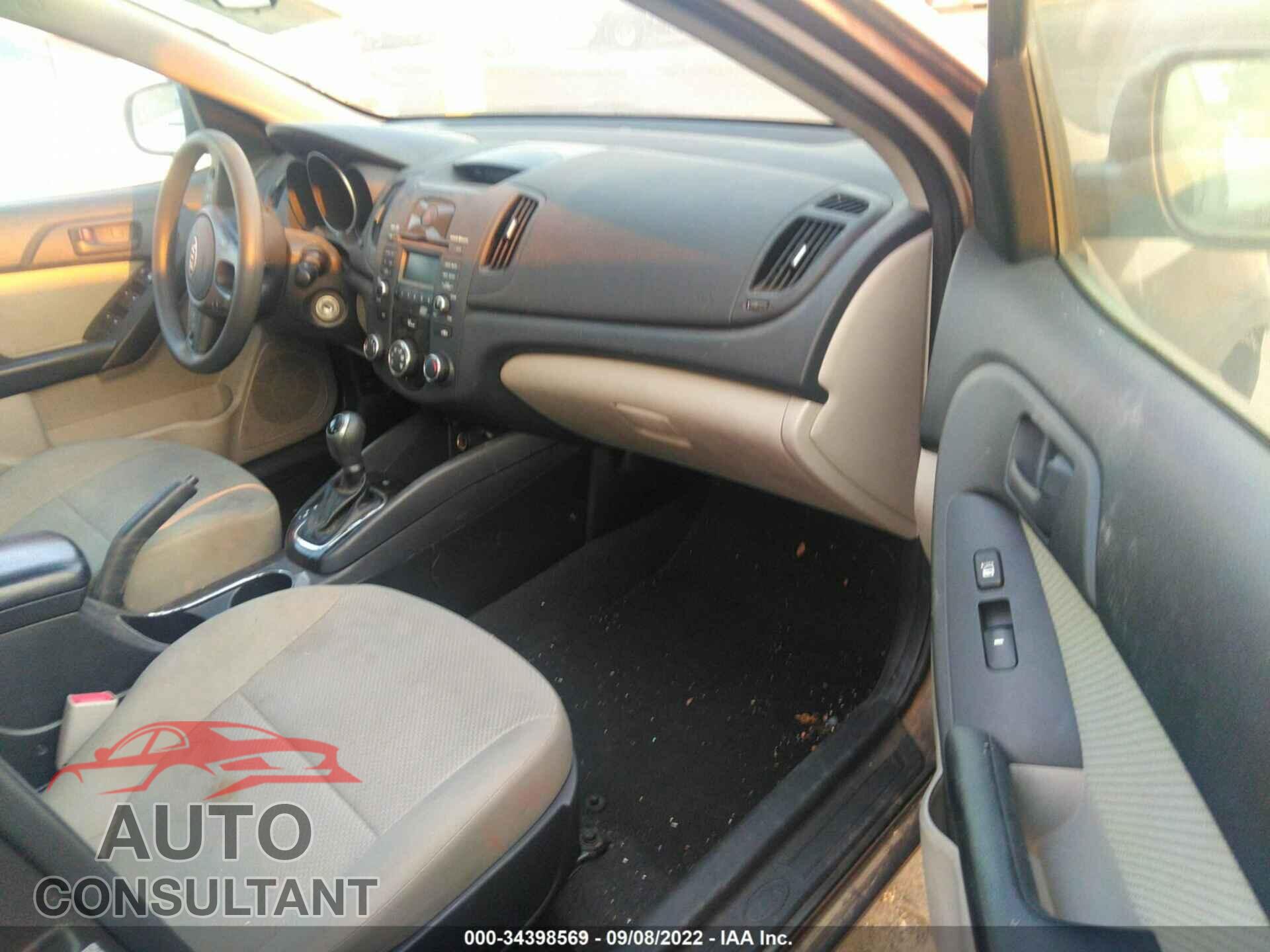 KIA FORTE 2012 - KNAFU4A2XC5592968