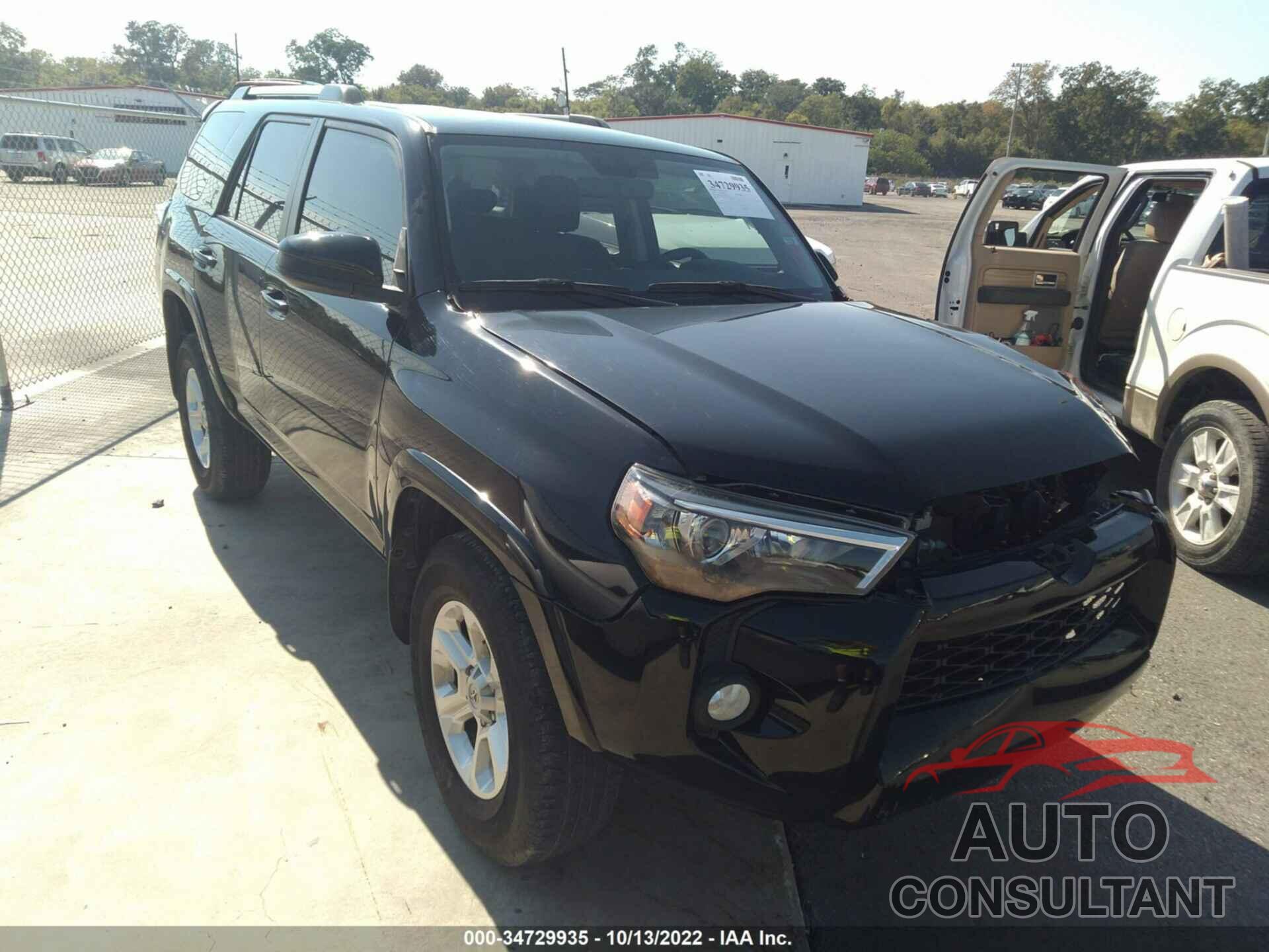 TOYOTA 4RUNNER 2019 - JTEZU5JRXK5202478