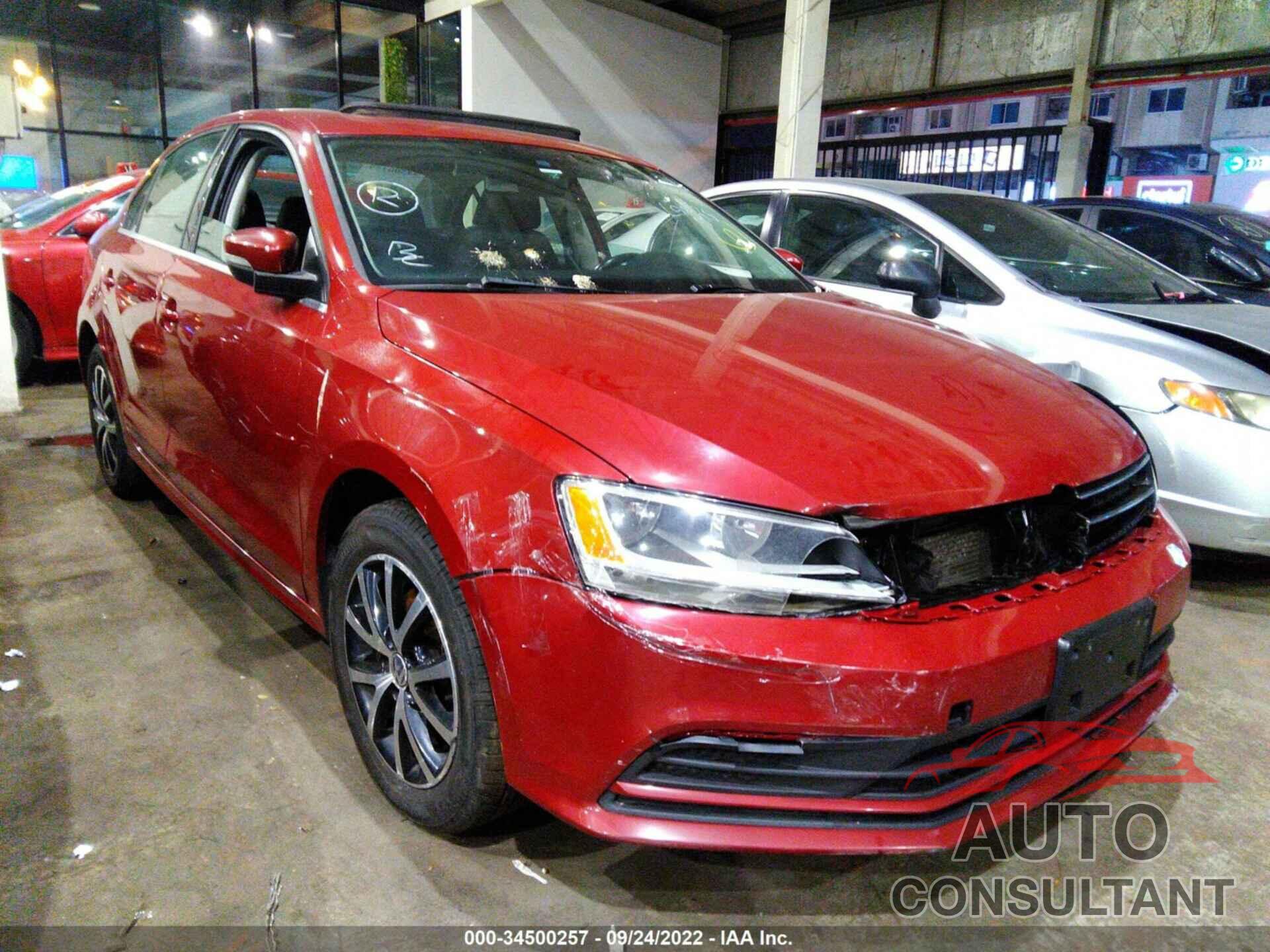 VOLKSWAGEN JETTA SEDAN 2016 - 00WD07AJXGM353562