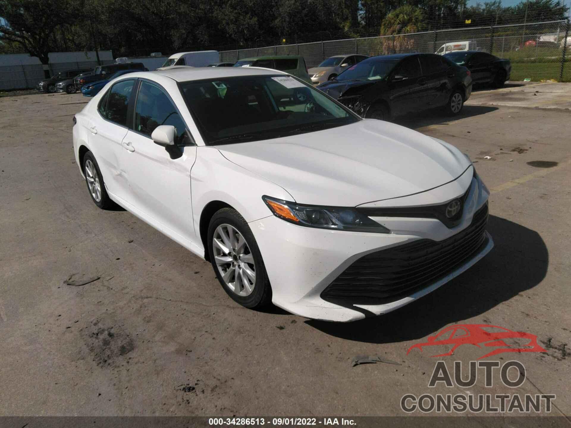 TOYOTA CAMRY 2019 - 4T1B11HK6KU756747