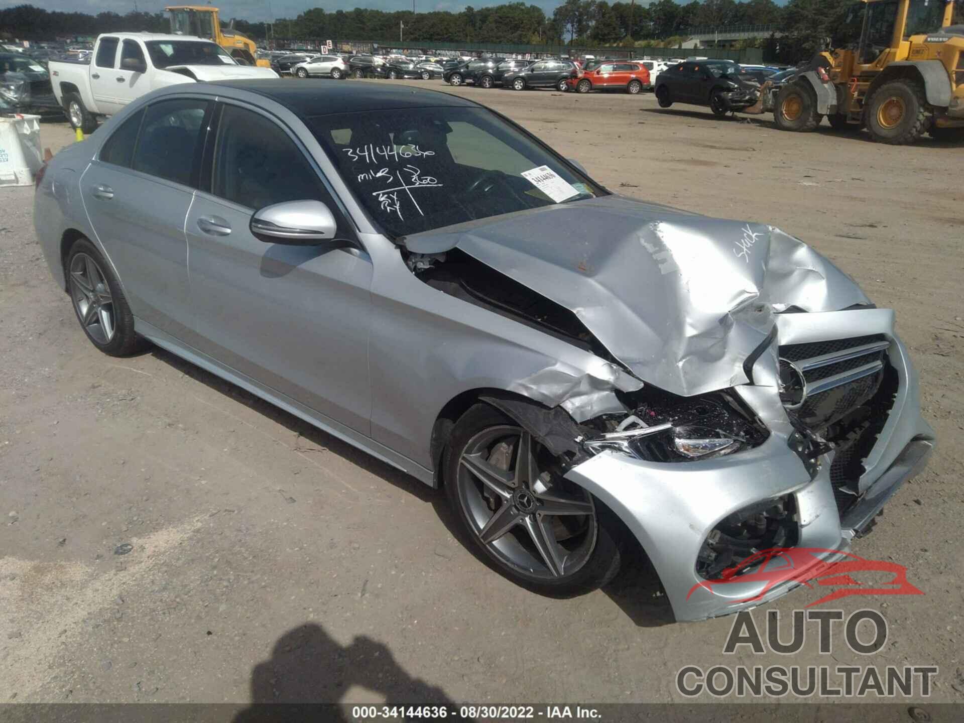 MERCEDES-BENZ C-CLASS 2018 - WDDWF4KB1JR393041