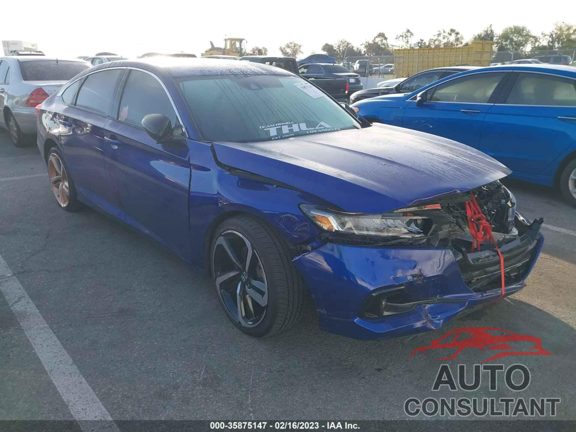 HONDA ACCORD SEDAN 2021 - 1HGCV1F33MA003918