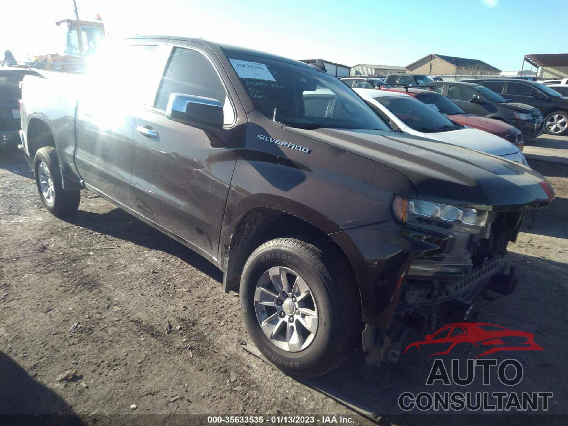 CHEVROLET SILVERADO 1500 2019 - 3GCPWCED9KG138662