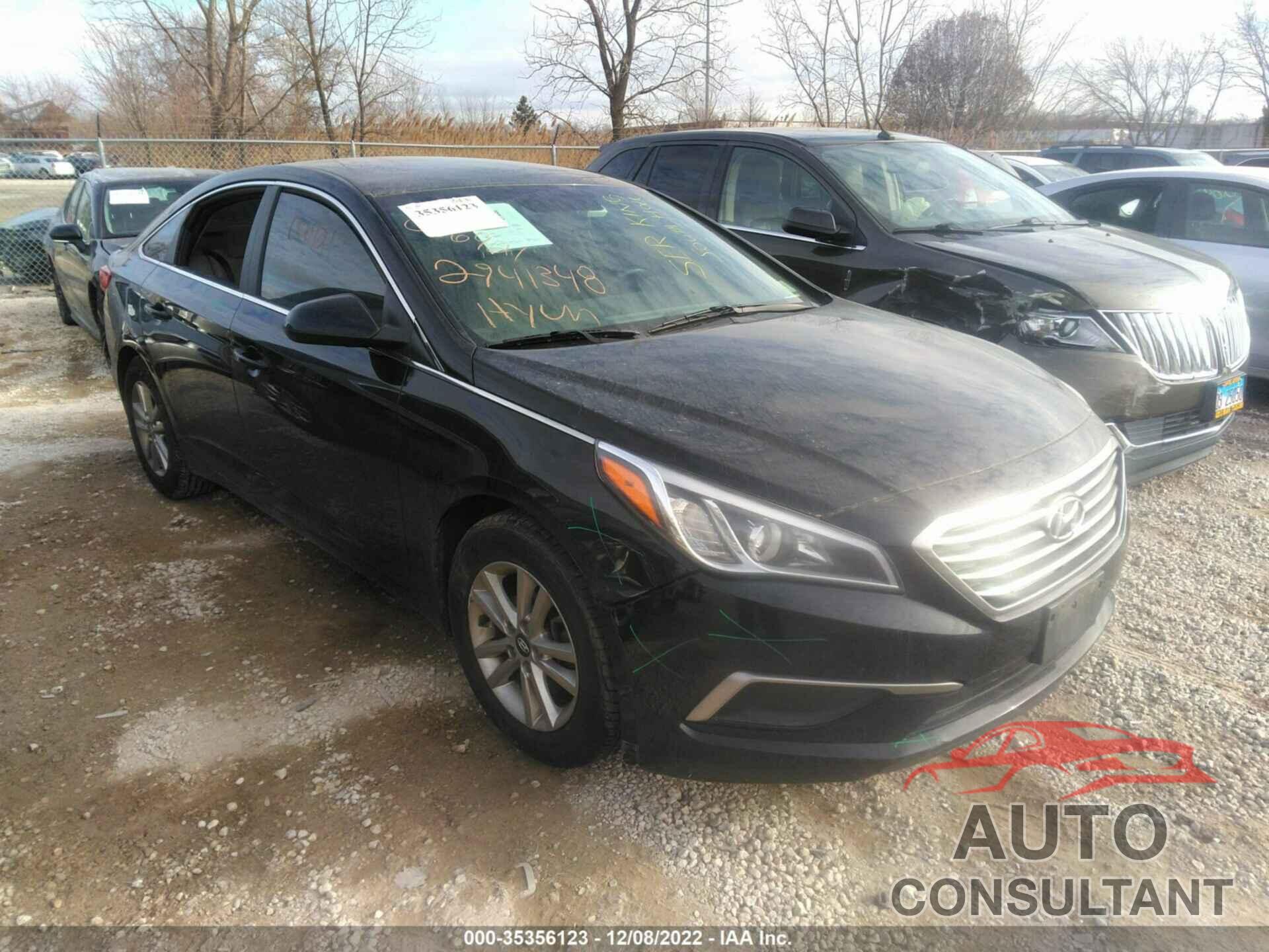 HYUNDAI SONATA 2017 - 5NPE24AF0HH575837