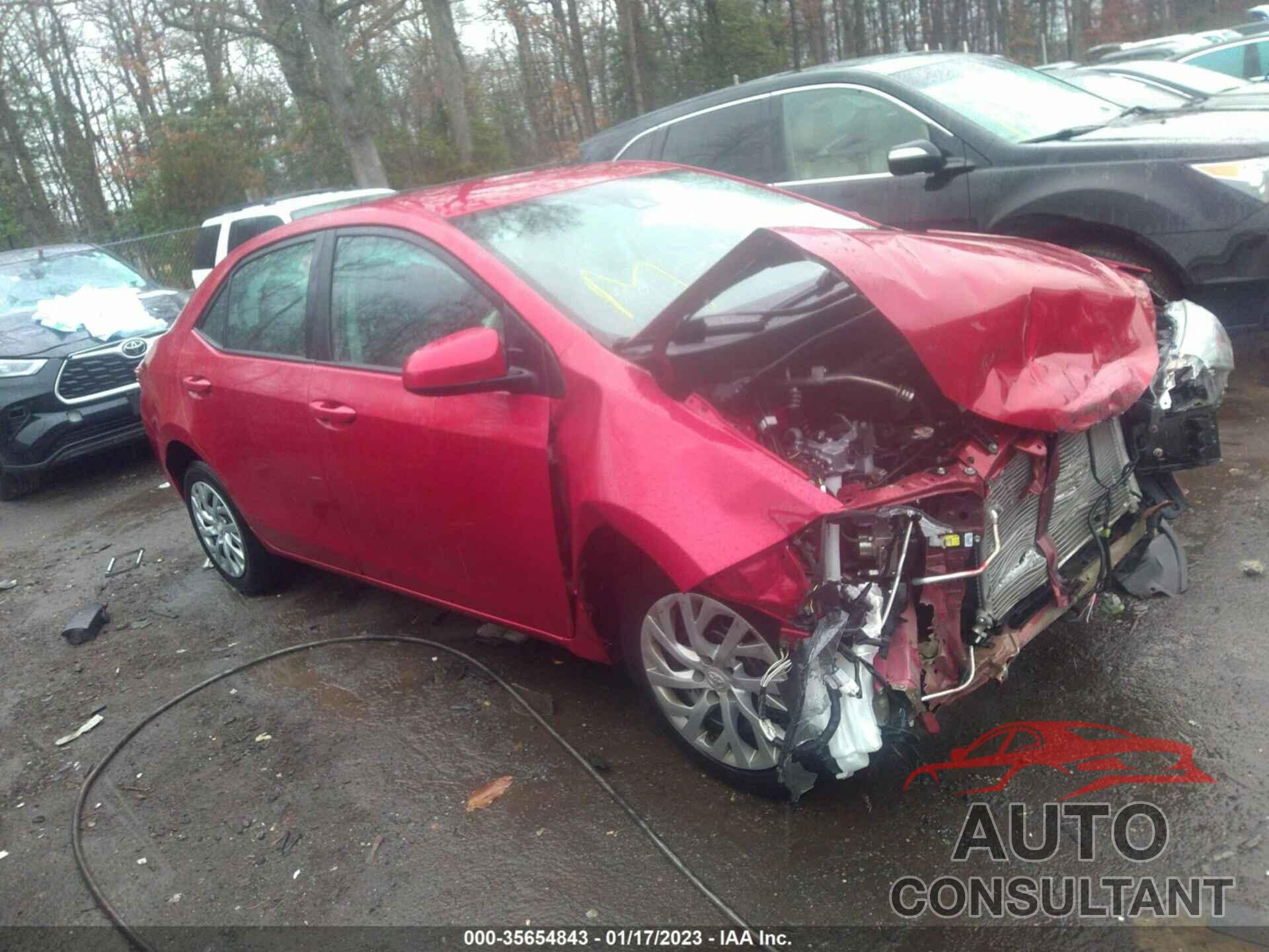 TOYOTA COROLLA 2018 - 5YFBURHE7JP804627