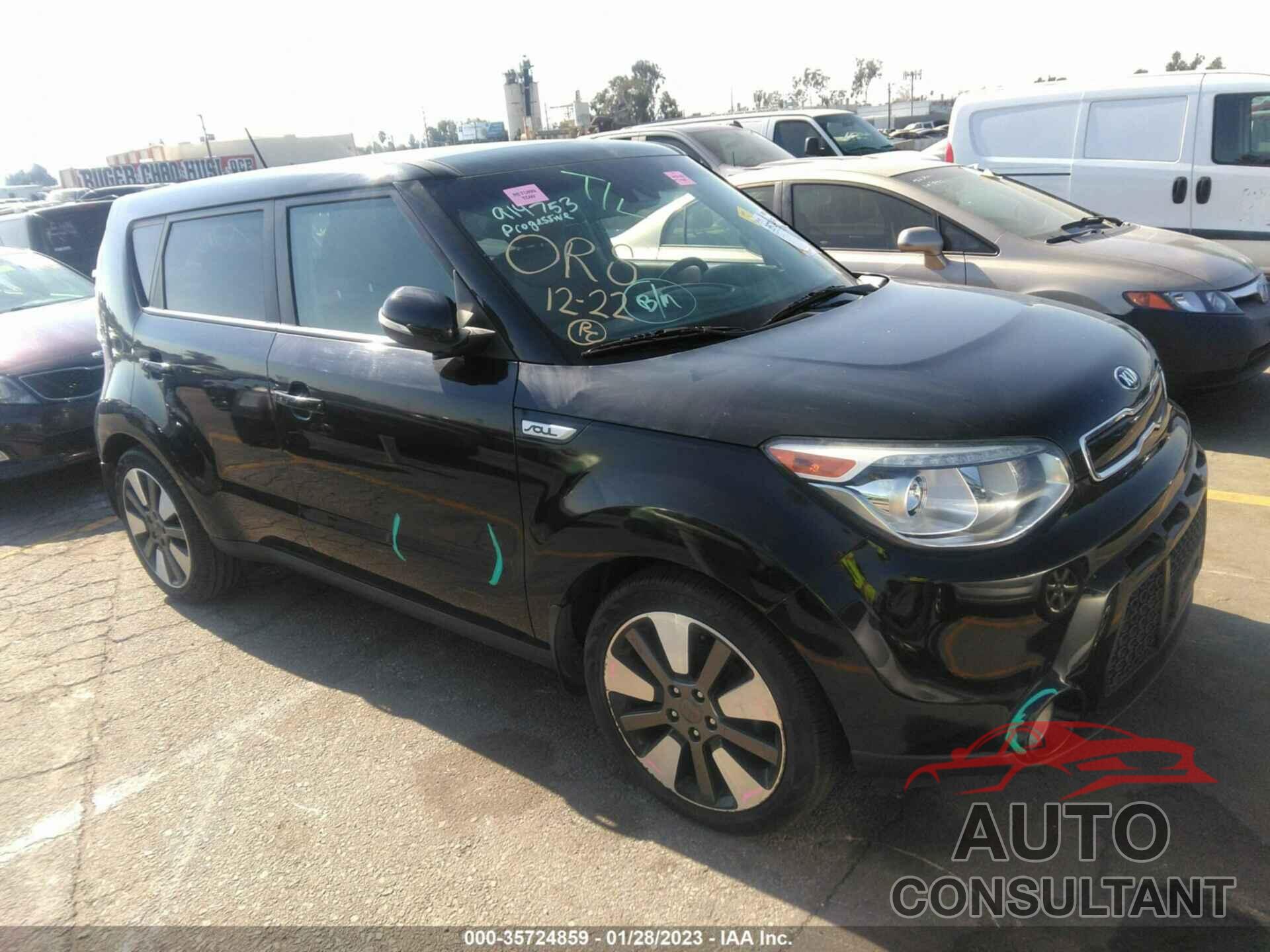 KIA SOUL 2016 - KNDJX3A56G7279726