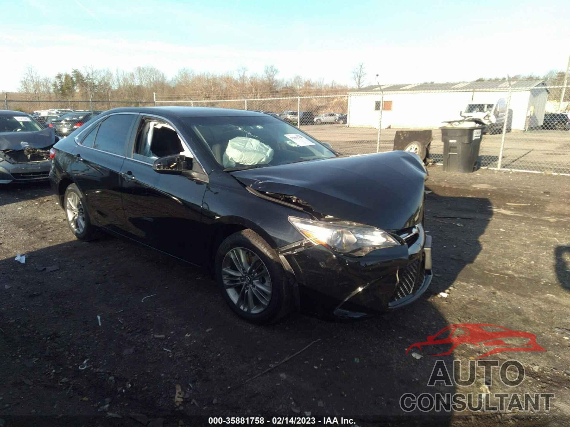 TOYOTA CAMRY 2017 - 4T1BF1FK6HU335835