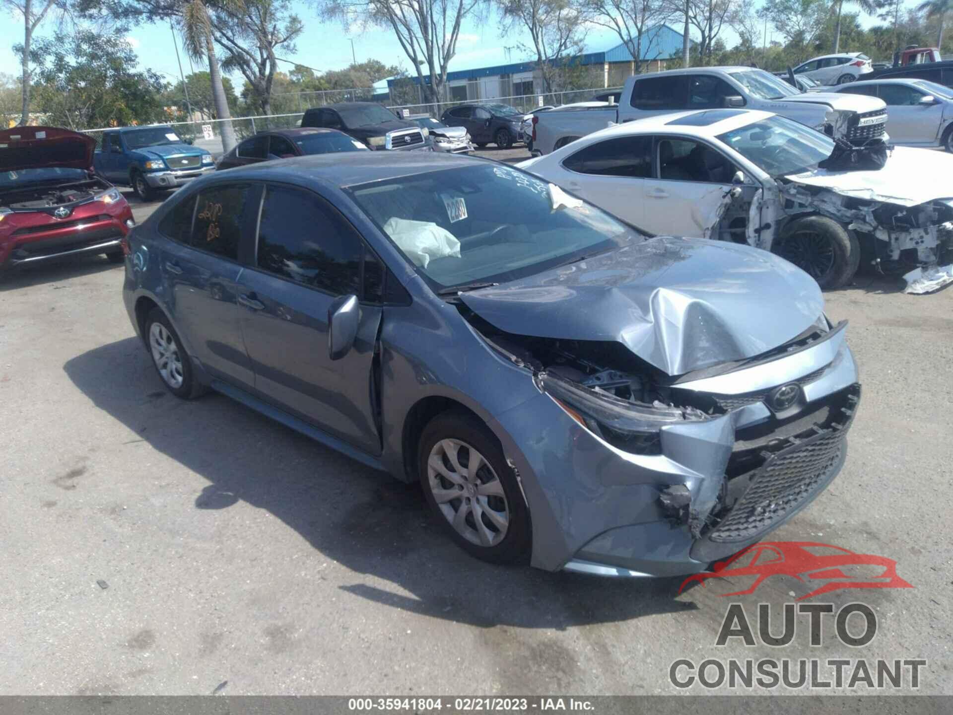 TOYOTA COROLLA 2021 - 5YFEPMAE0MP187075