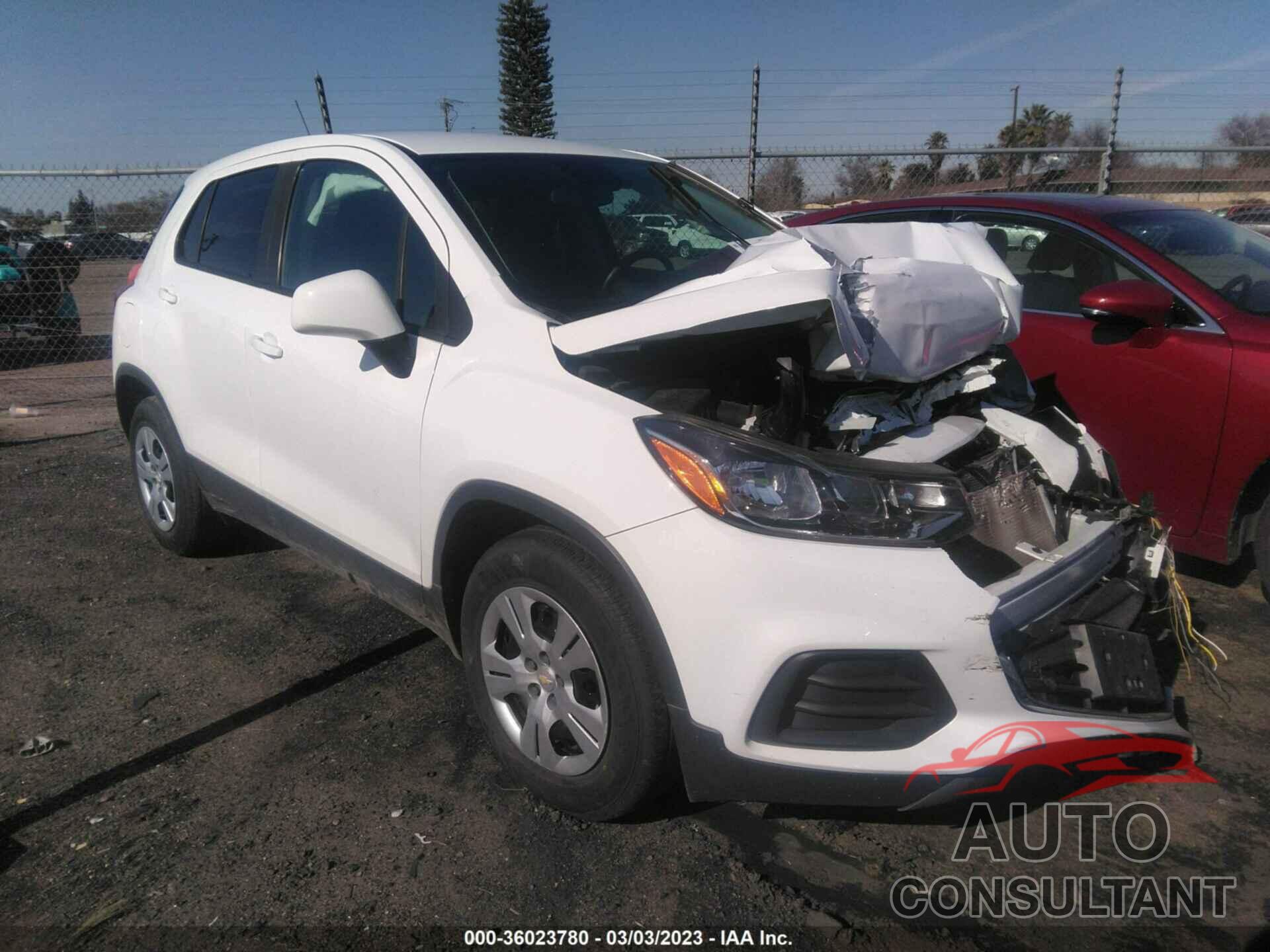 CHEVROLET TRAX 2017 - 3GNCJKSB4HL226939