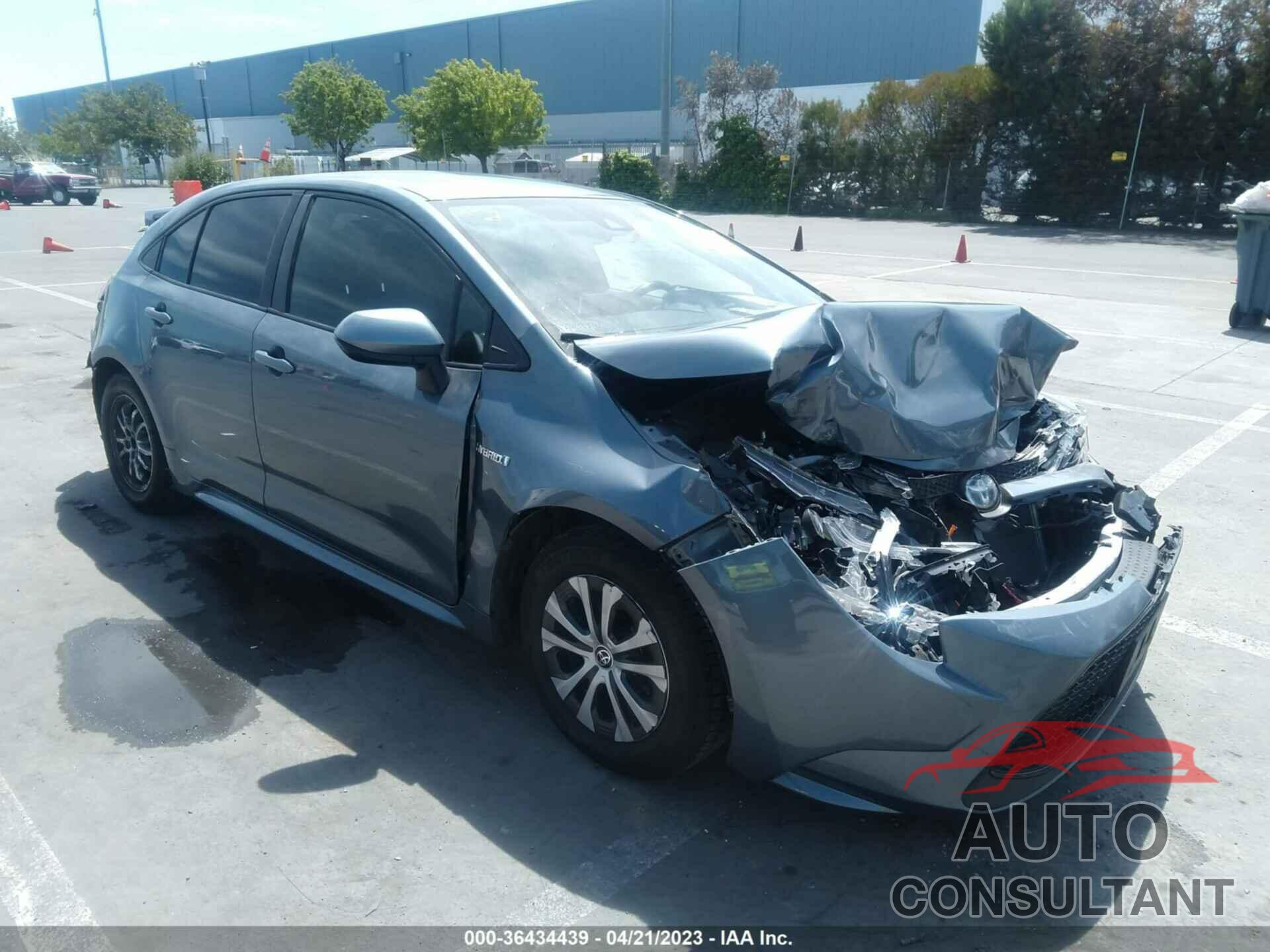 TOYOTA COROLLA 2021 - JTDEAMDE7MJ030497