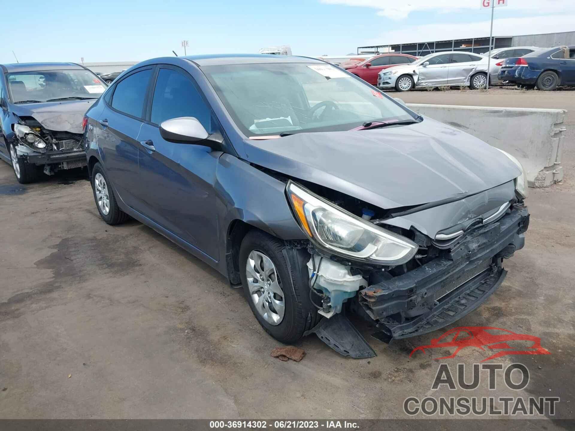 HYUNDAI ACCENT 2016 - KMHCT4AE5GU084935