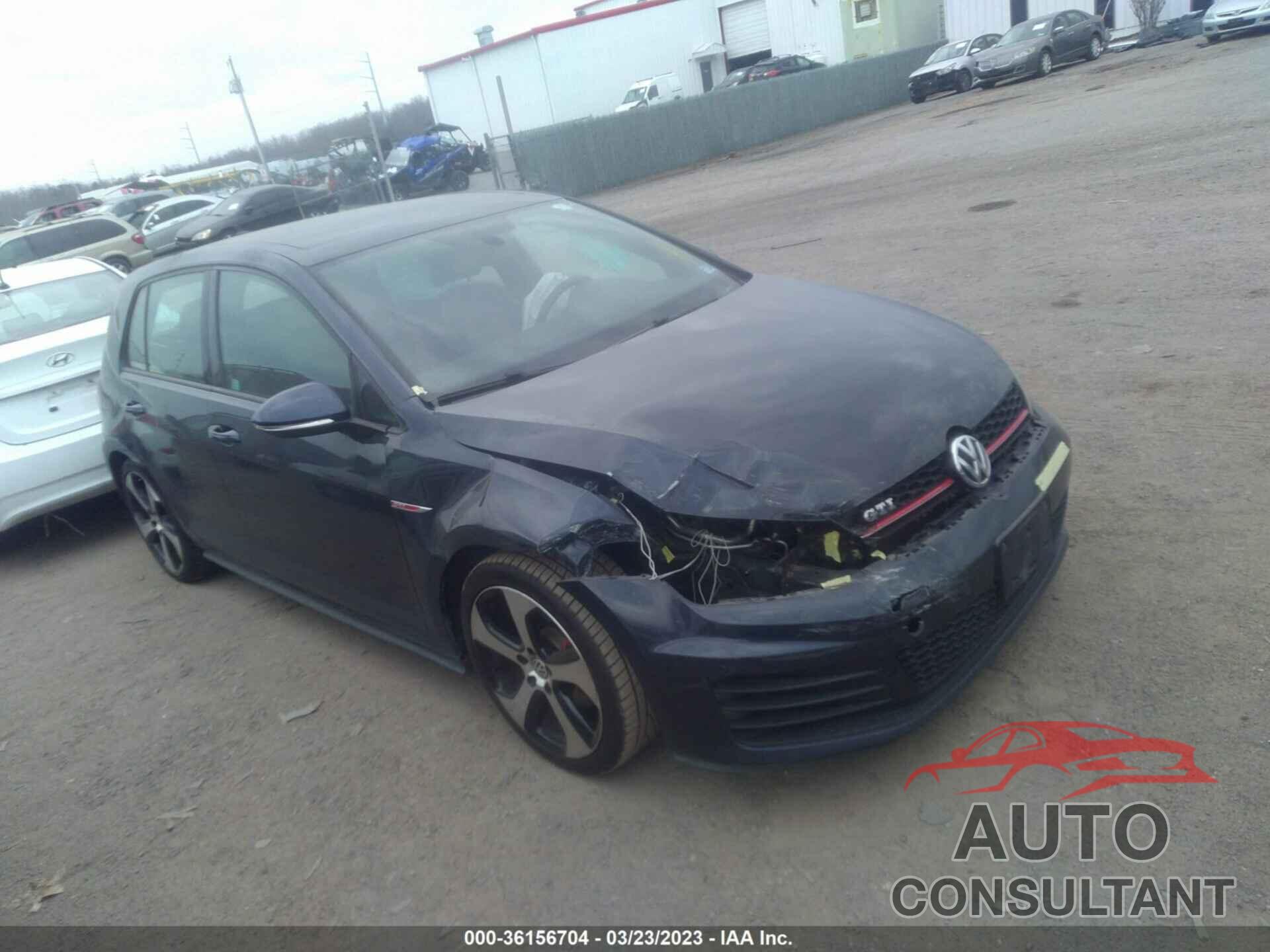 VOLKSWAGEN GOLF GTI 2016 - 3VW4T7AU4GM045420