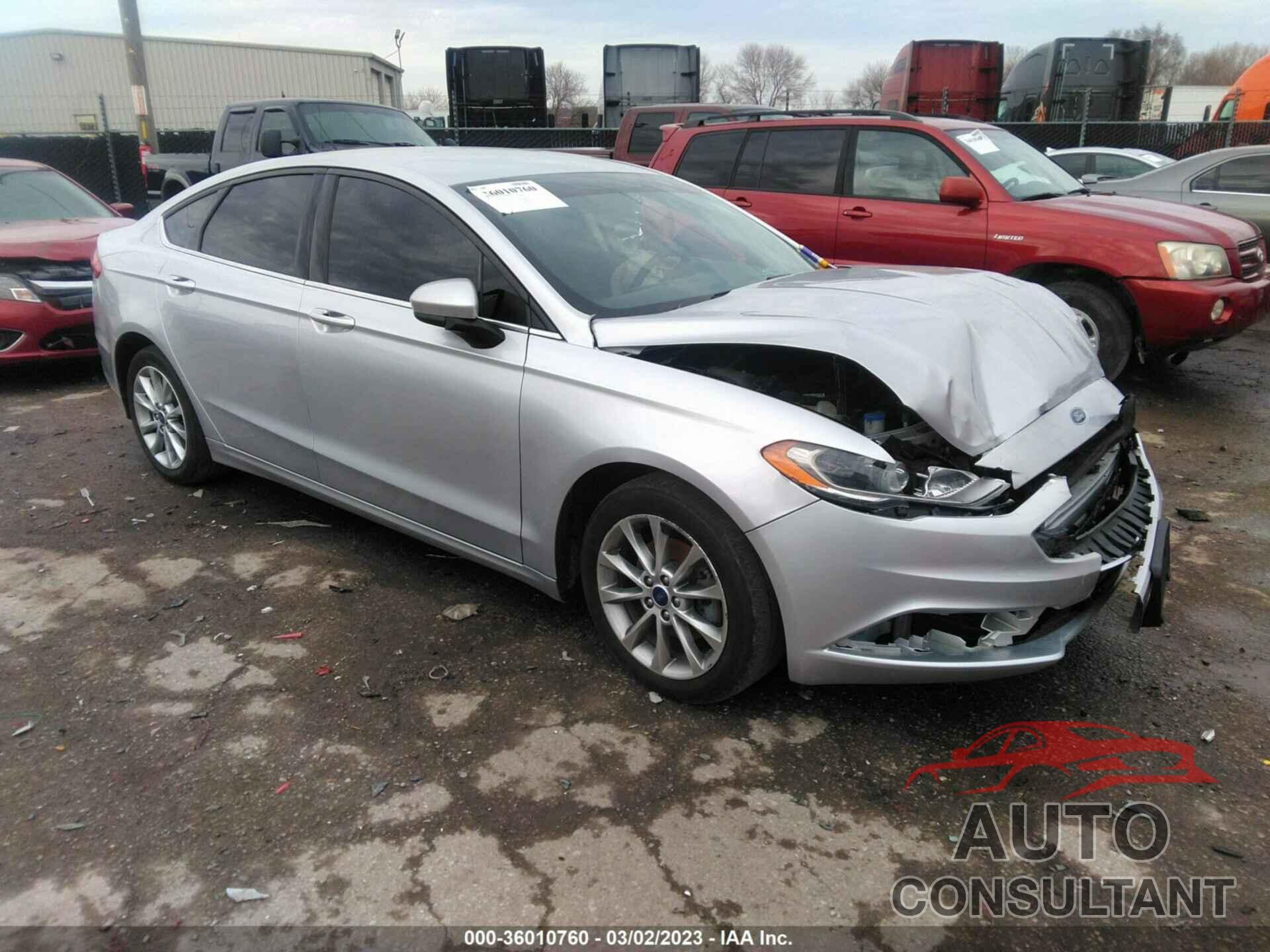 FORD FUSION 2017 - 3FA6P0H70HR164826