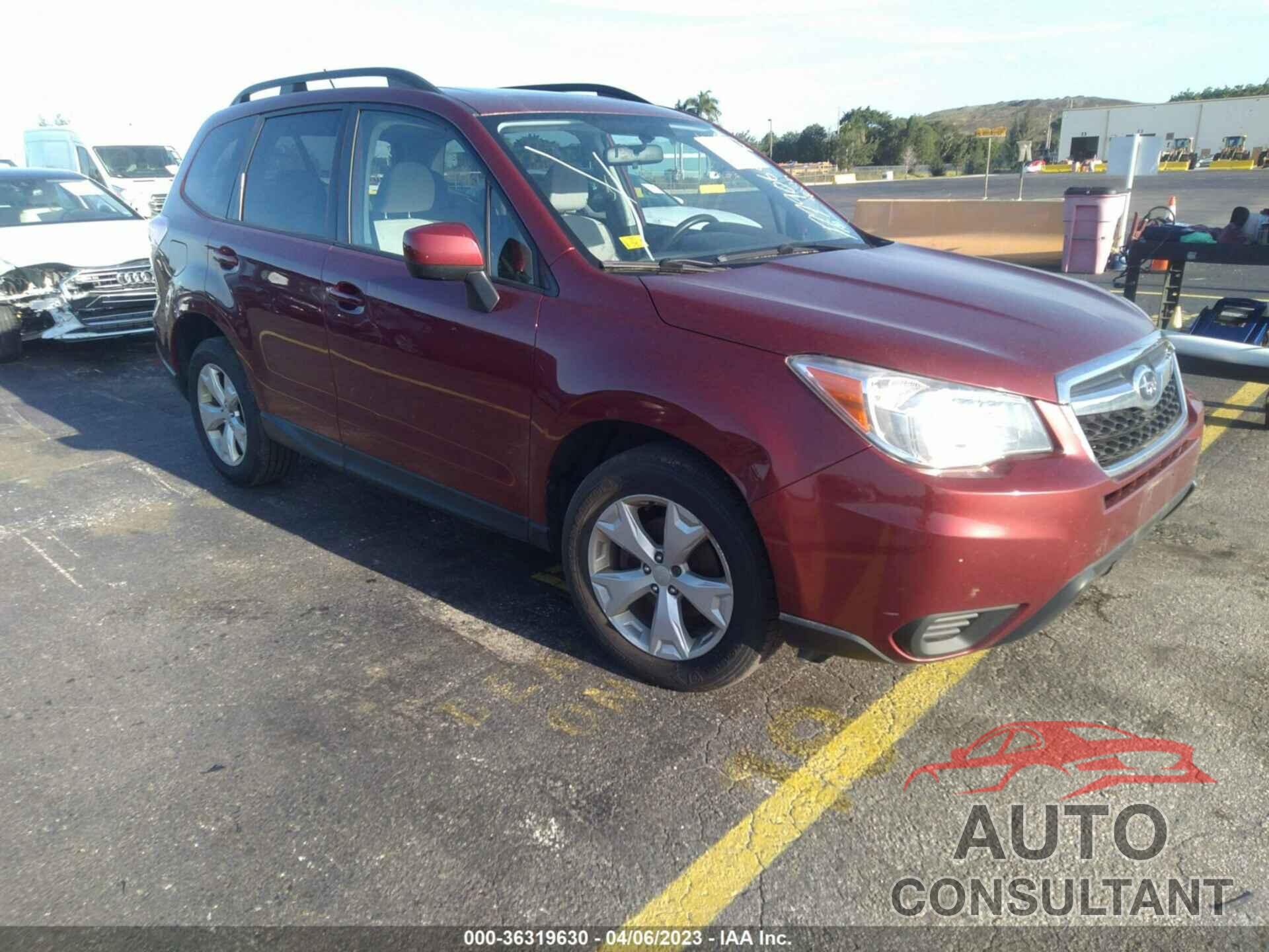 SUBARU FORESTER 2015 - JF2SJADC6FH488057