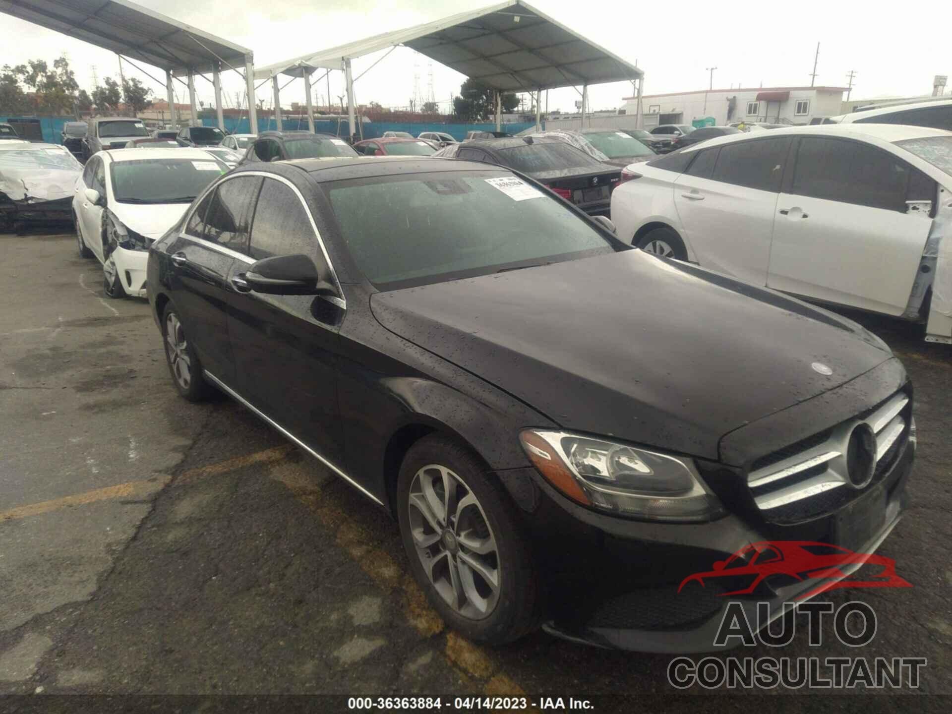 MERCEDES-BENZ C-CLASS 2016 - 55SWF4JB2GU150864
