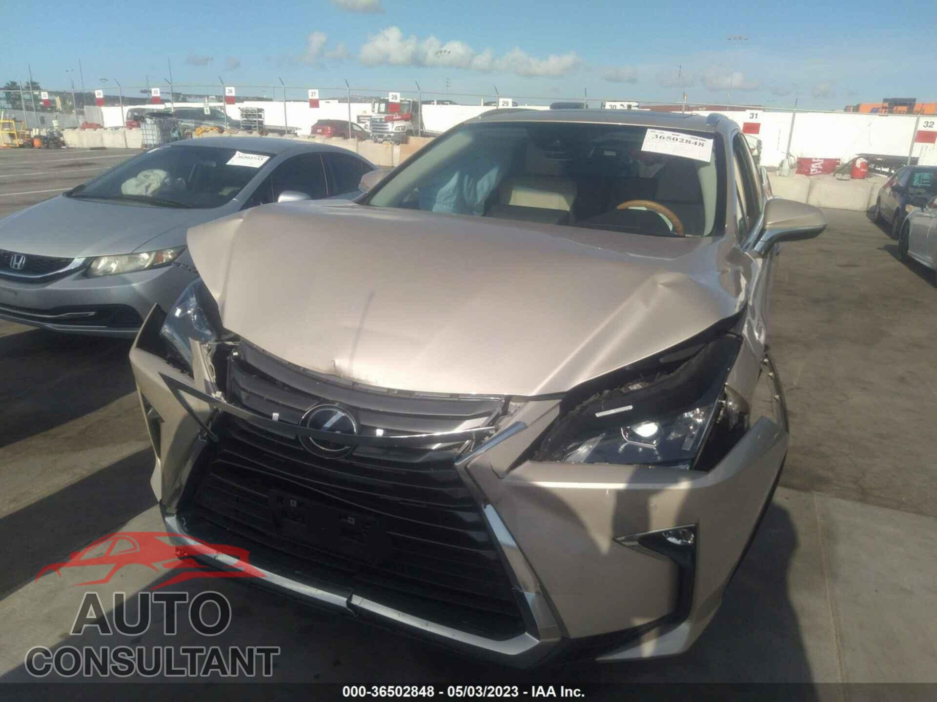 LEXUS RX 2019 - 2T2ZZMCA3KC122736