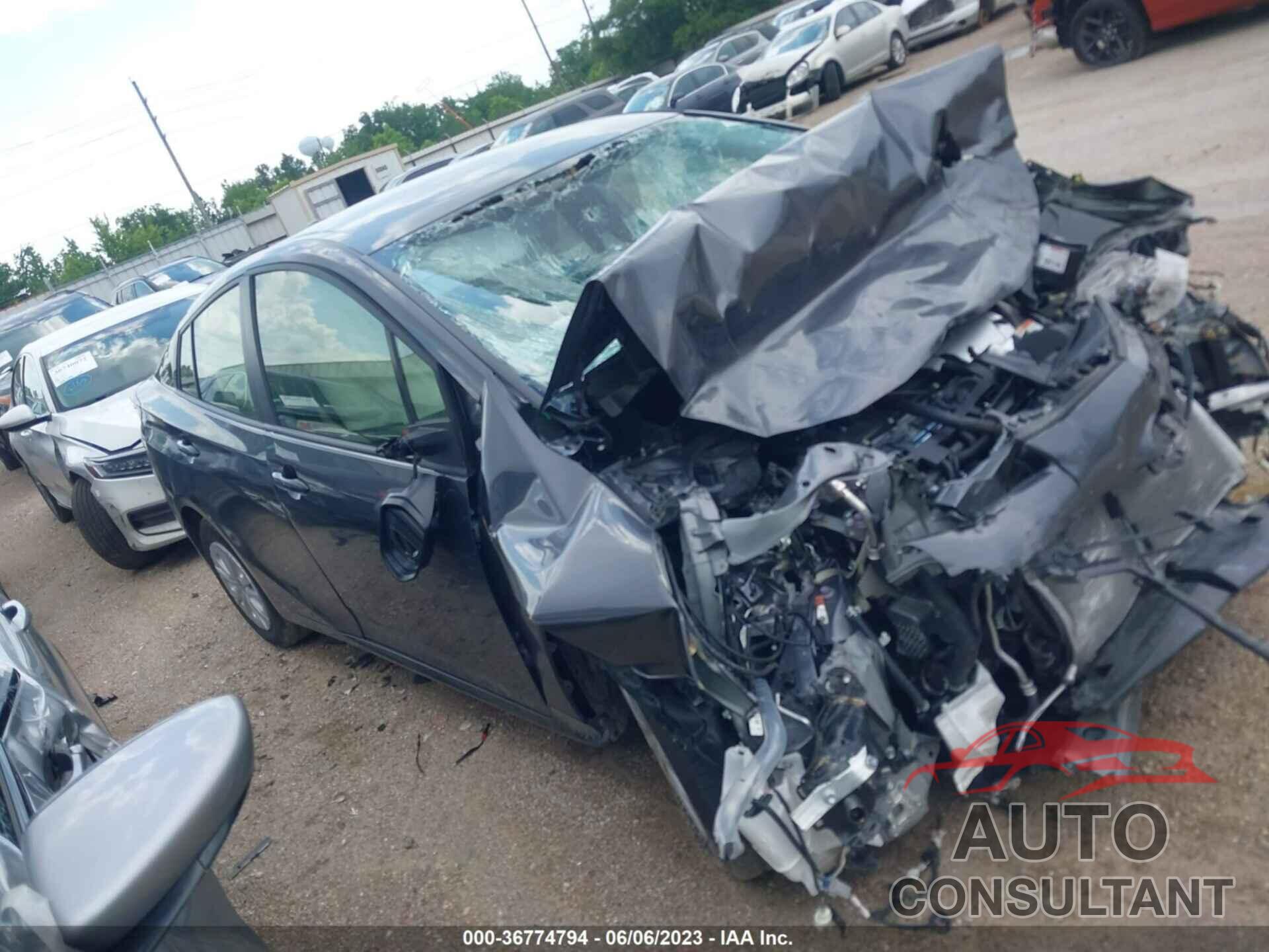 TOYOTA PRIUS 2022 - JTDKAMFU5N3183294