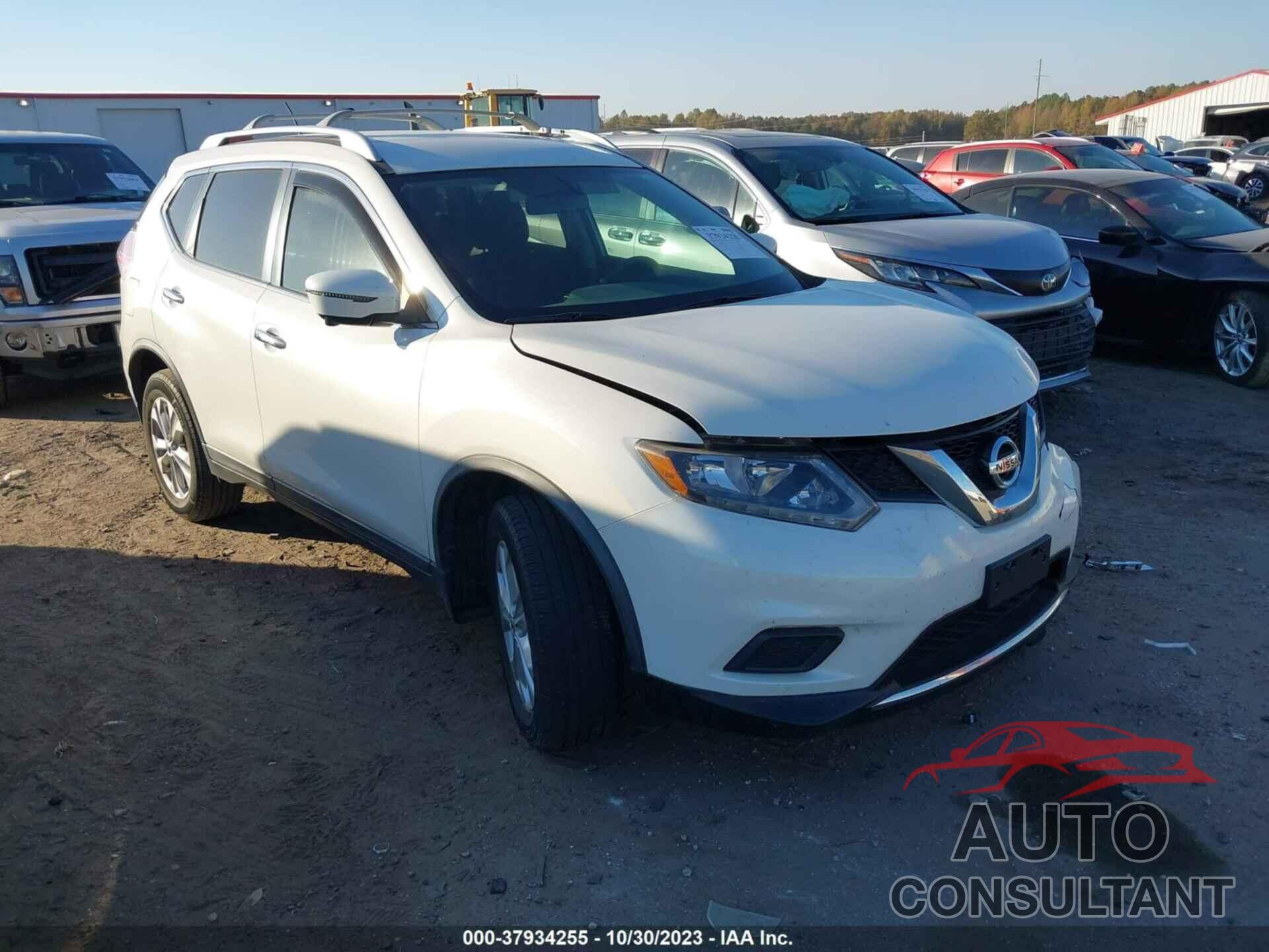 NISSAN ROGUE 2016 - KNMAT2MV1GP701547