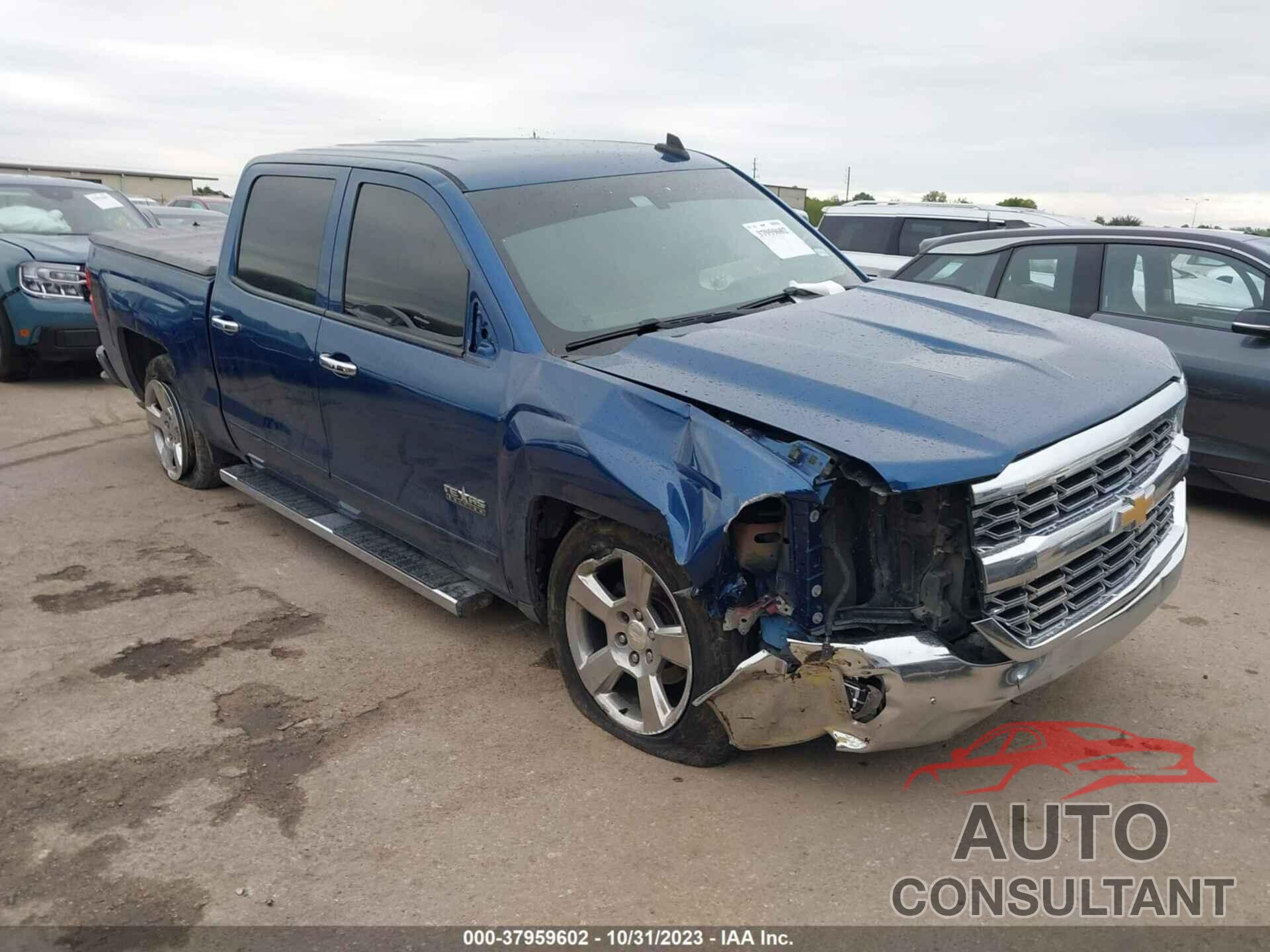 CHEVROLET SILVERADO 1500 2017 - 3GCPCREC6HG104061