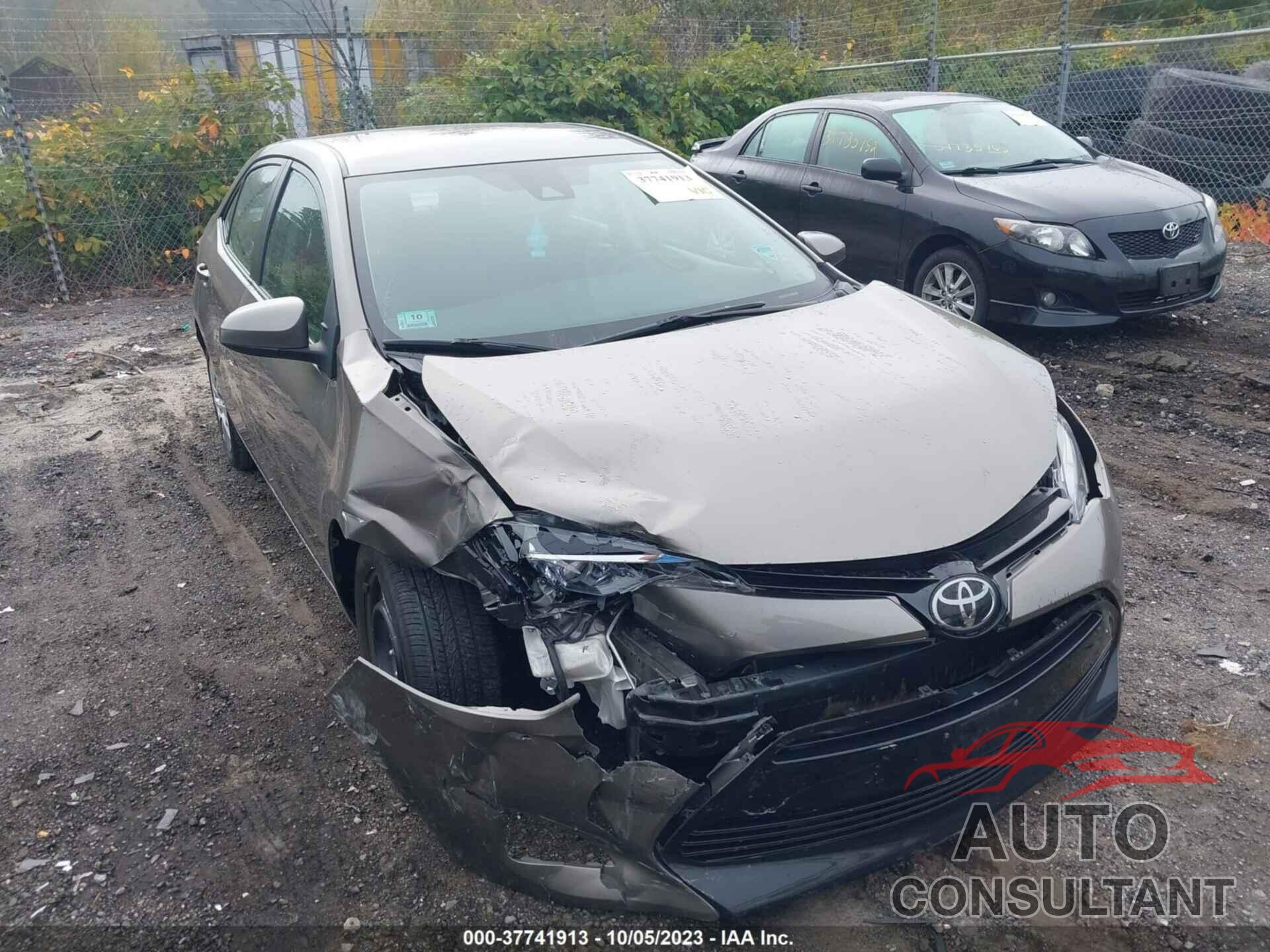 TOYOTA COROLLA 2018 - 2T1BURHE0JC000525