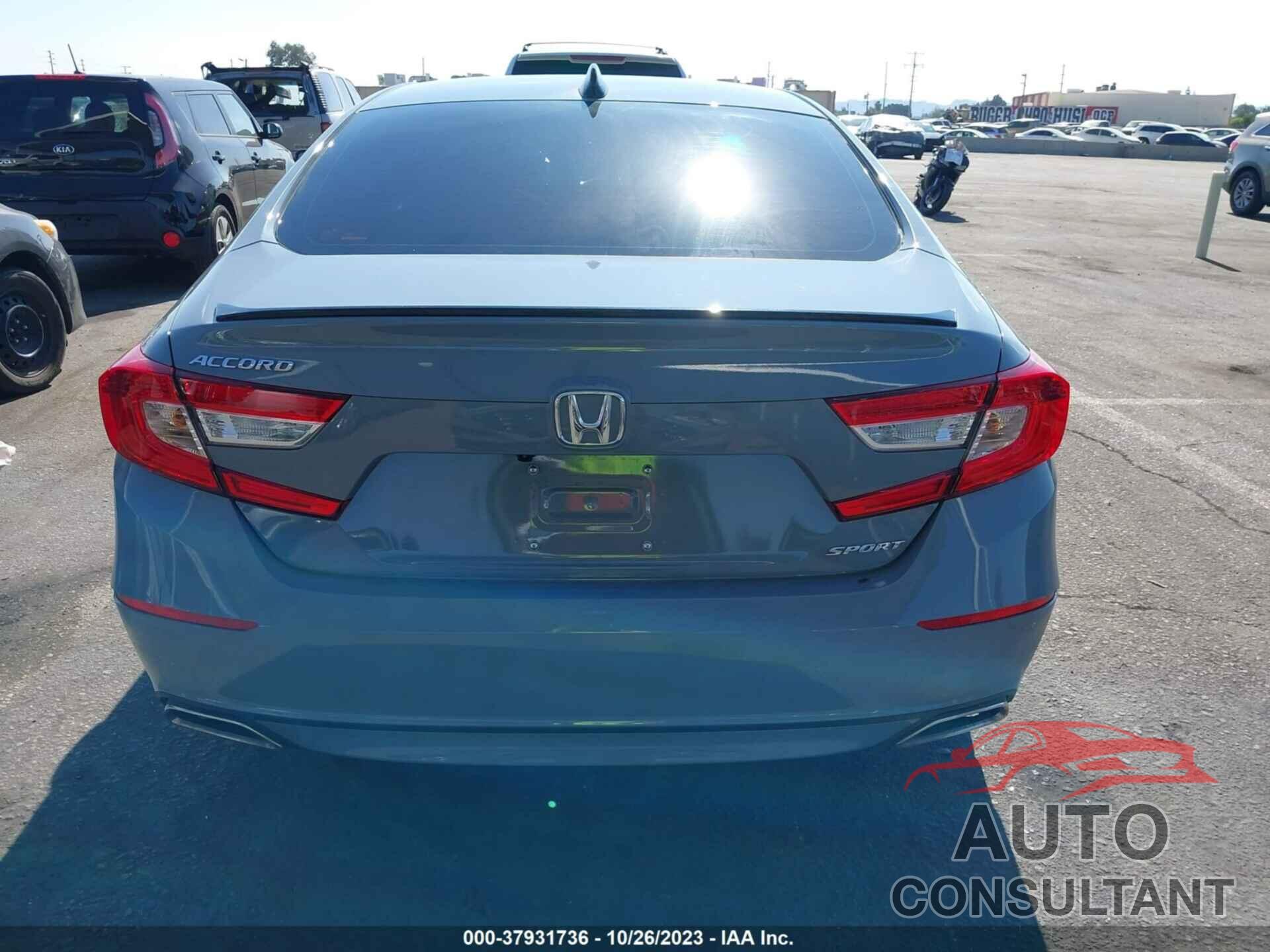 HONDA ACCORD 2022 - 1HGCV1F38NA112781