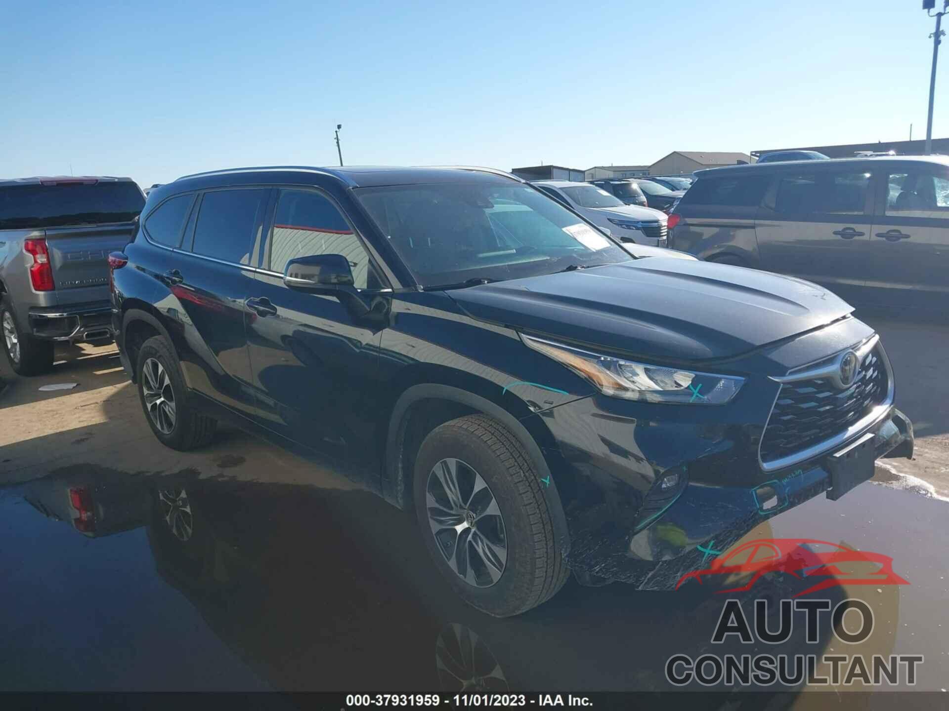 TOYOTA HIGHLANDER 2020 - 5TDGZRAH6LS503501